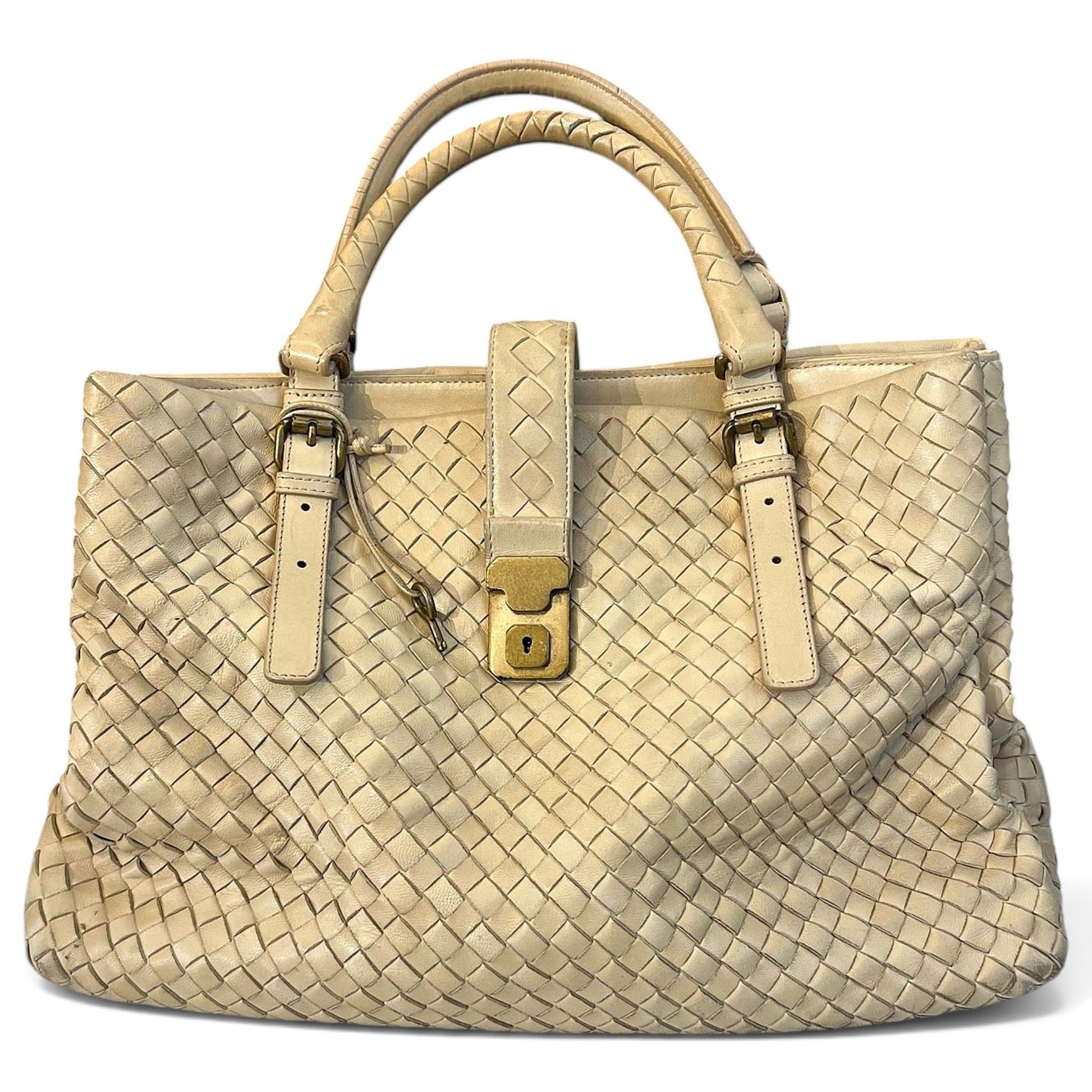 Roma leather tote