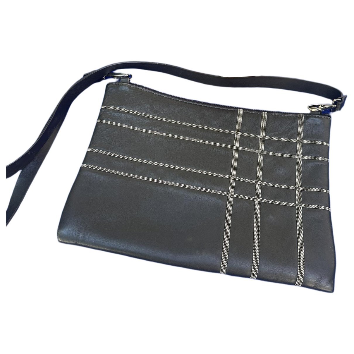 Leather crossbody bag