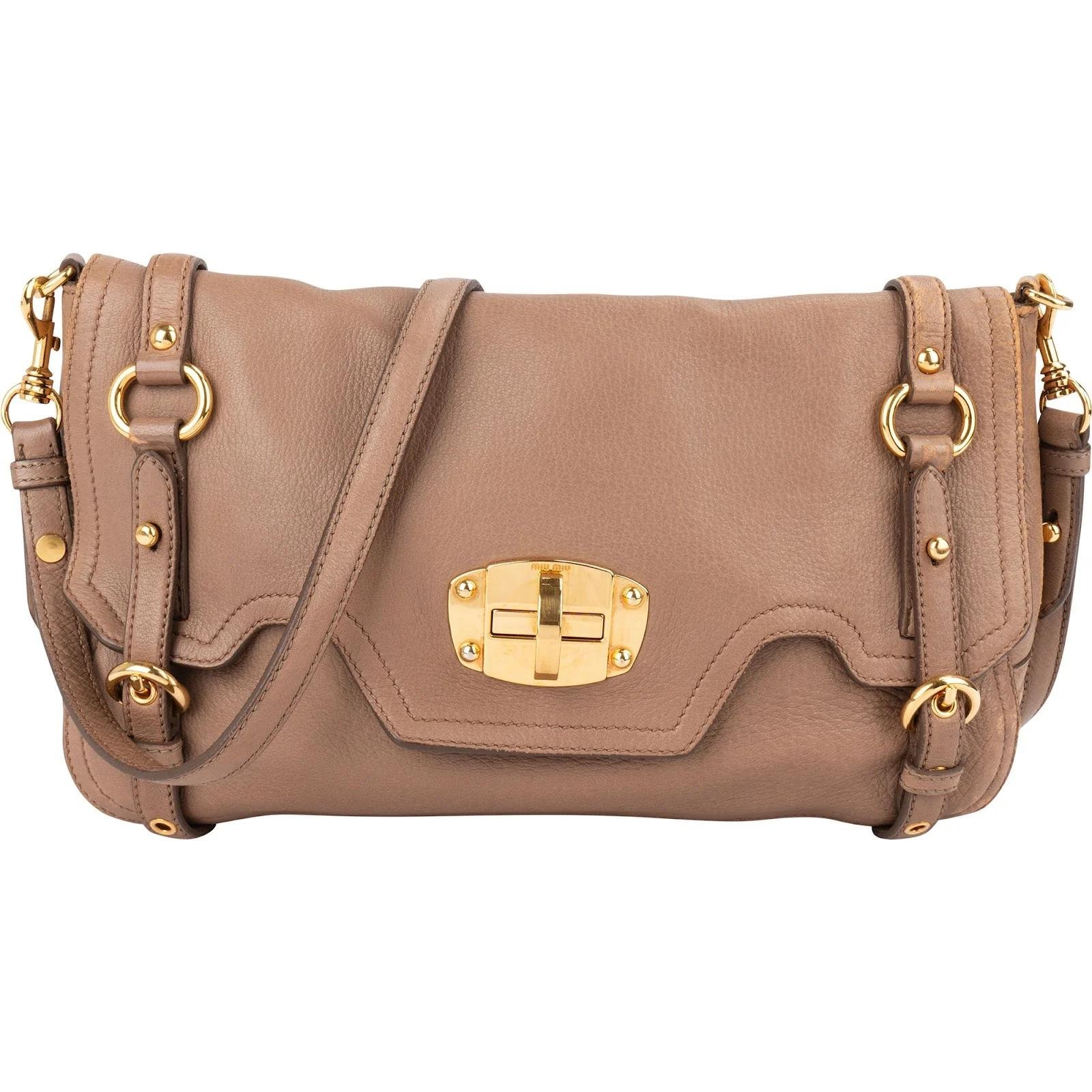 Matelassé leather crossbody bag