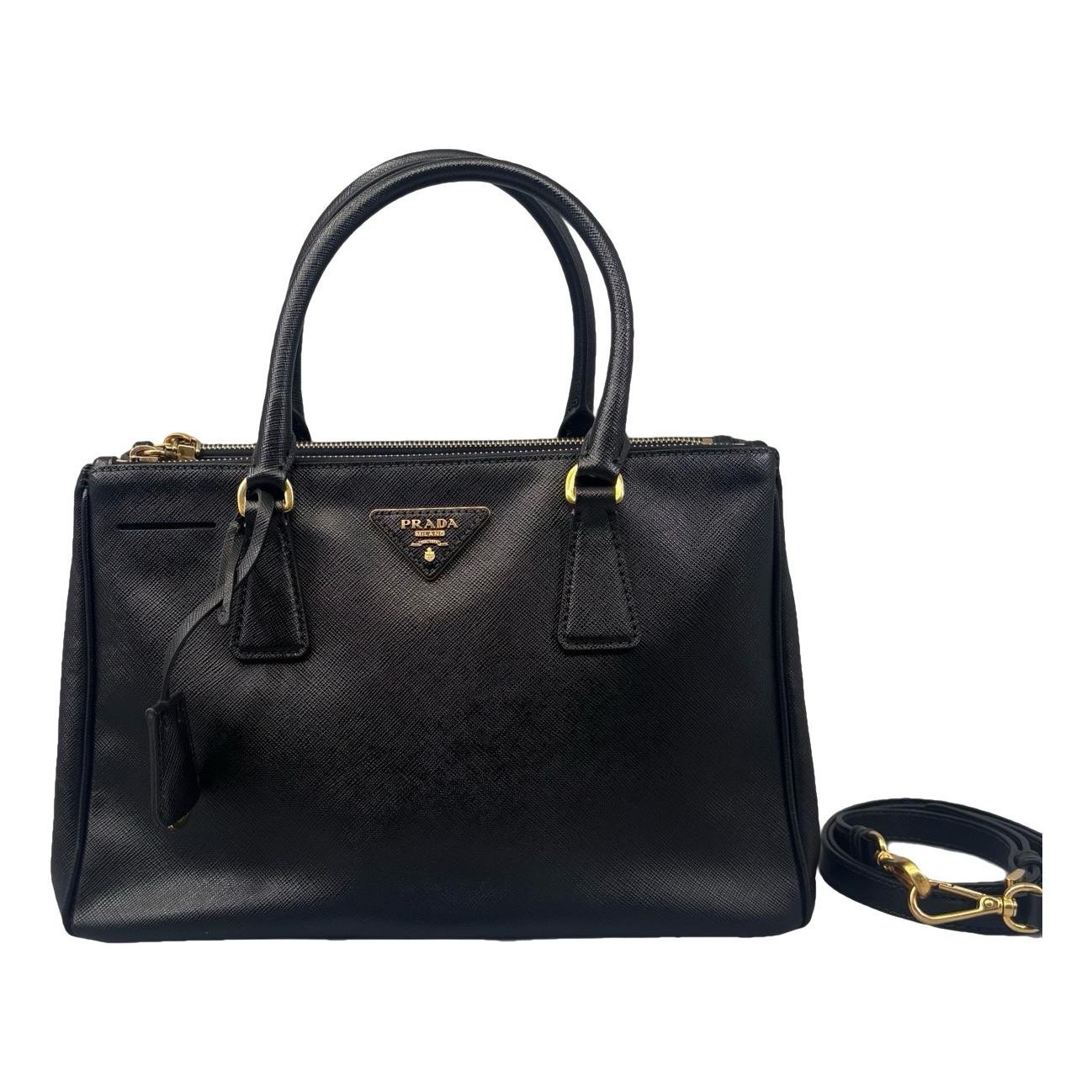 Galleria leather handbag