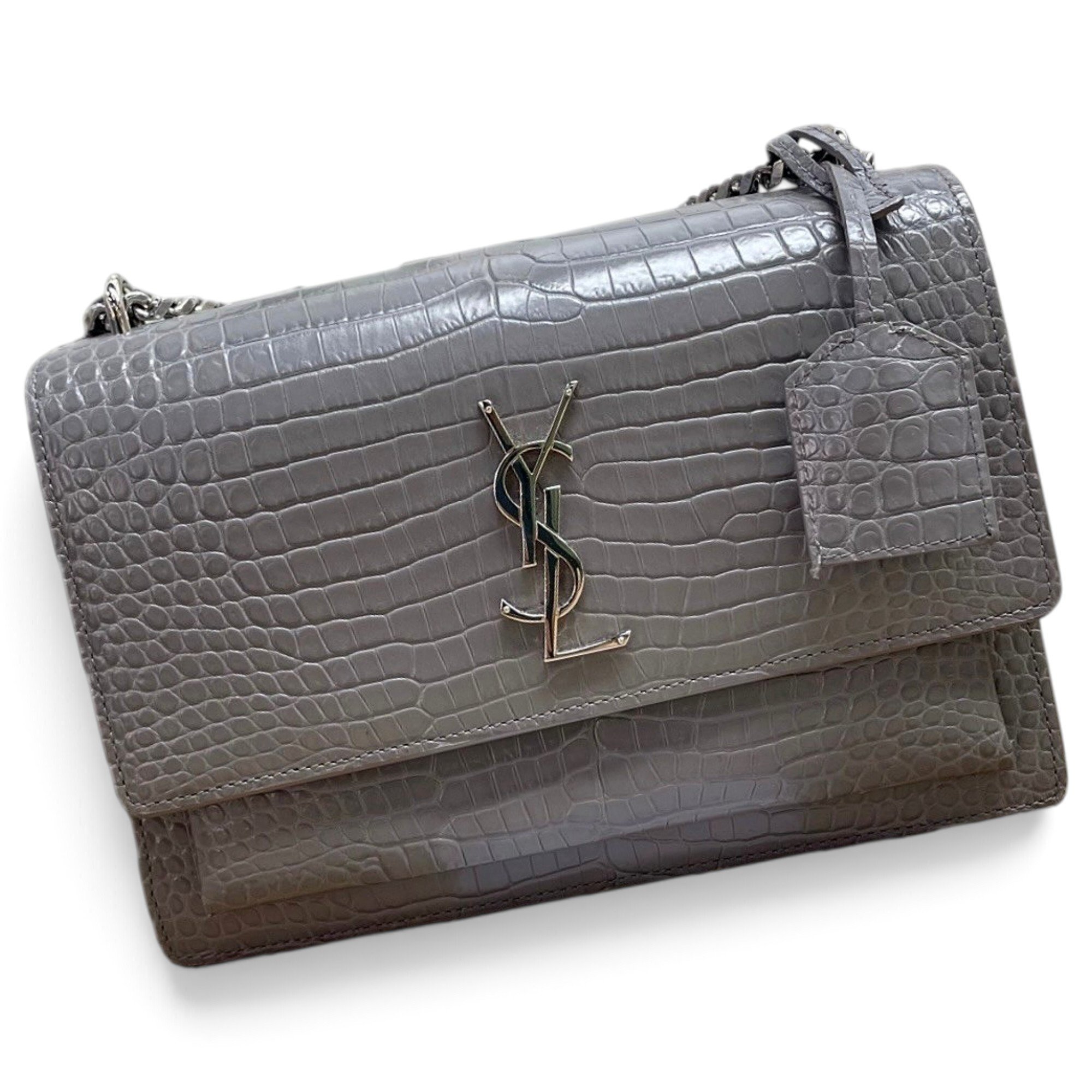 Sunset leather handbag
