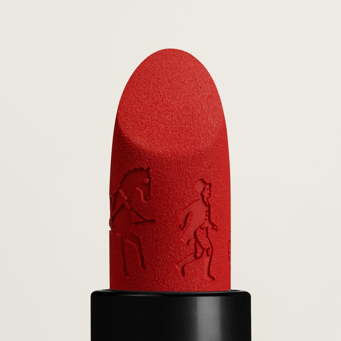 75 – rouge Amazone Matte Lipstick, Engraved Limited Edition, Rouge Amazone