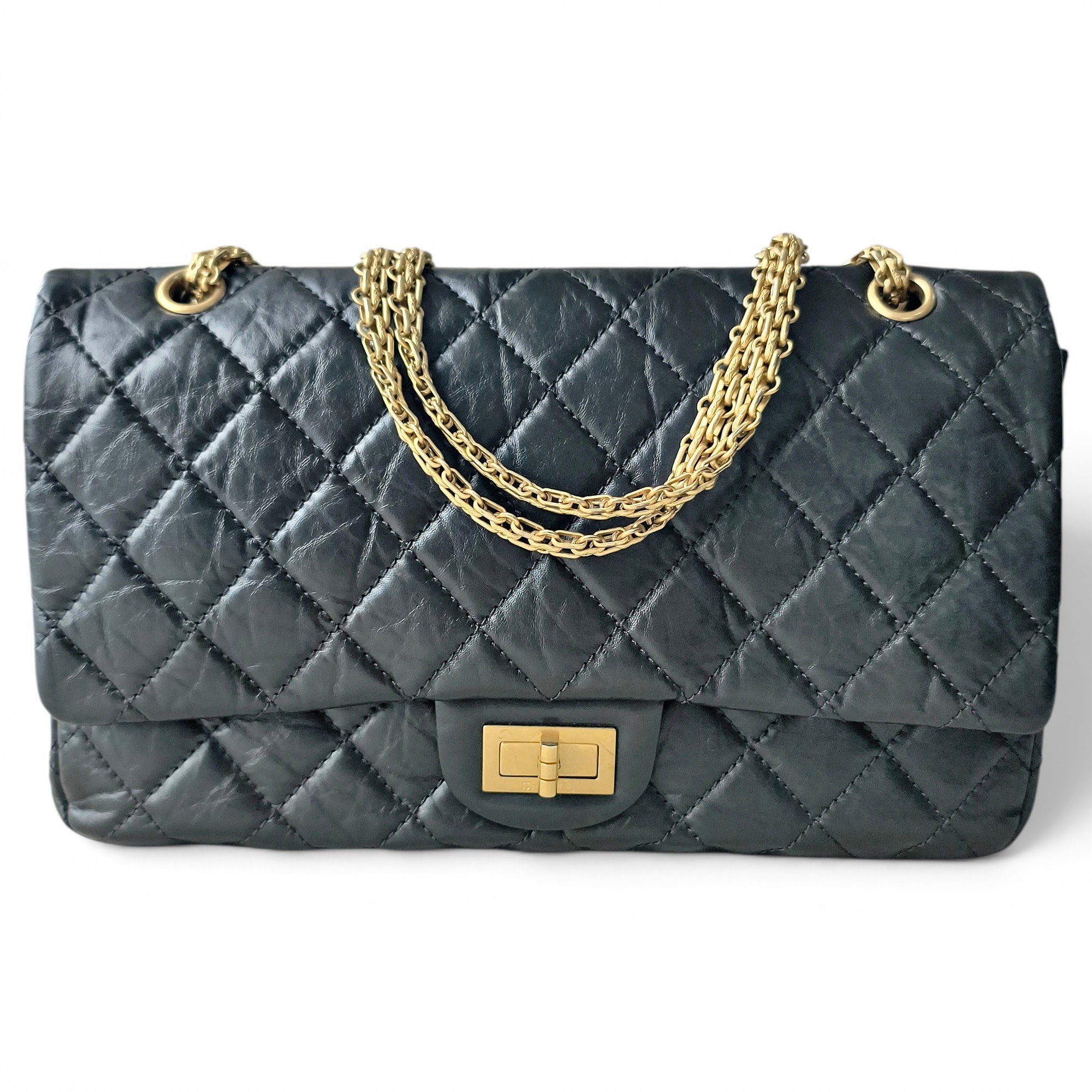 2.55 leather handbag
