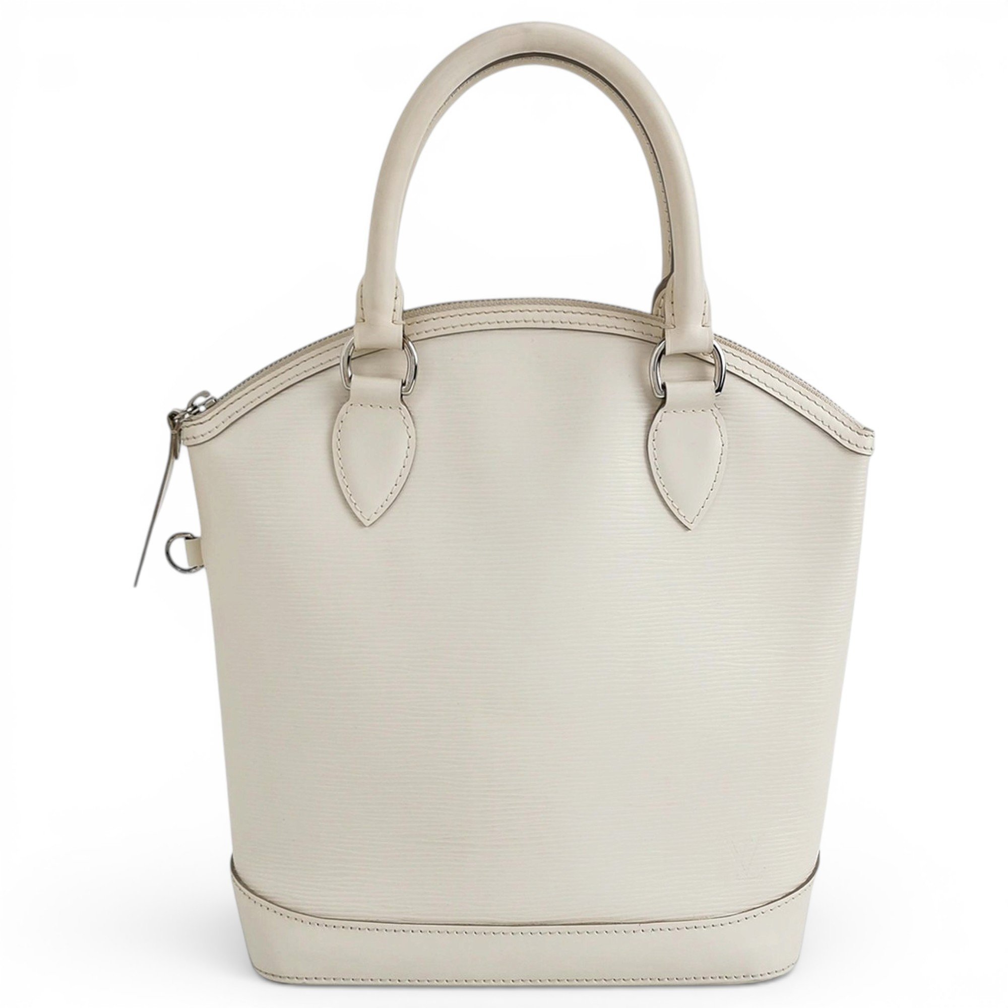 Lockit Vertical leather tote