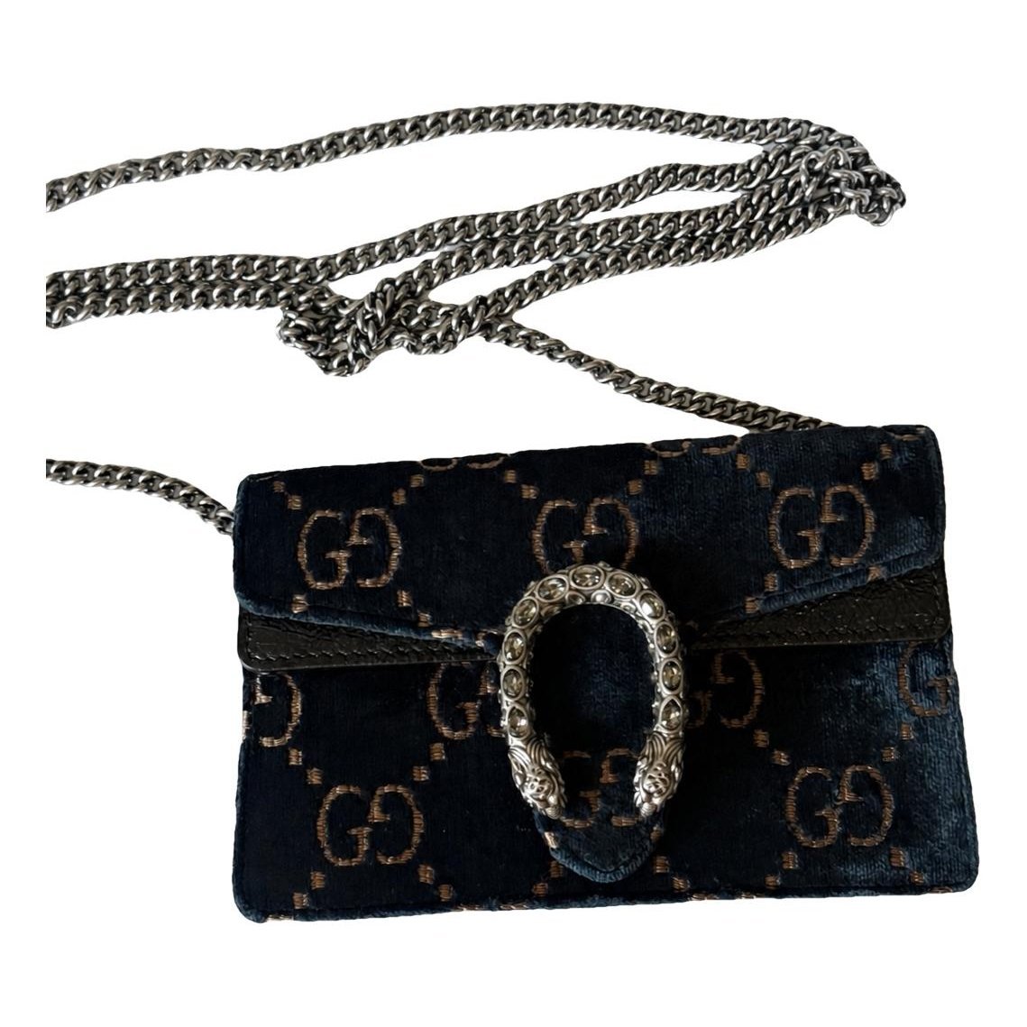 Dionysus Super Mini velvet crossbody bag