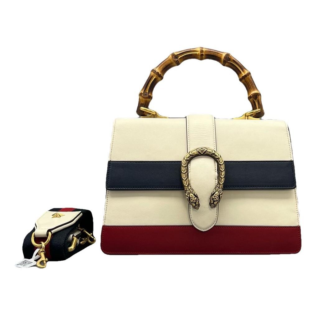Dionysus Bamboo leather handbag