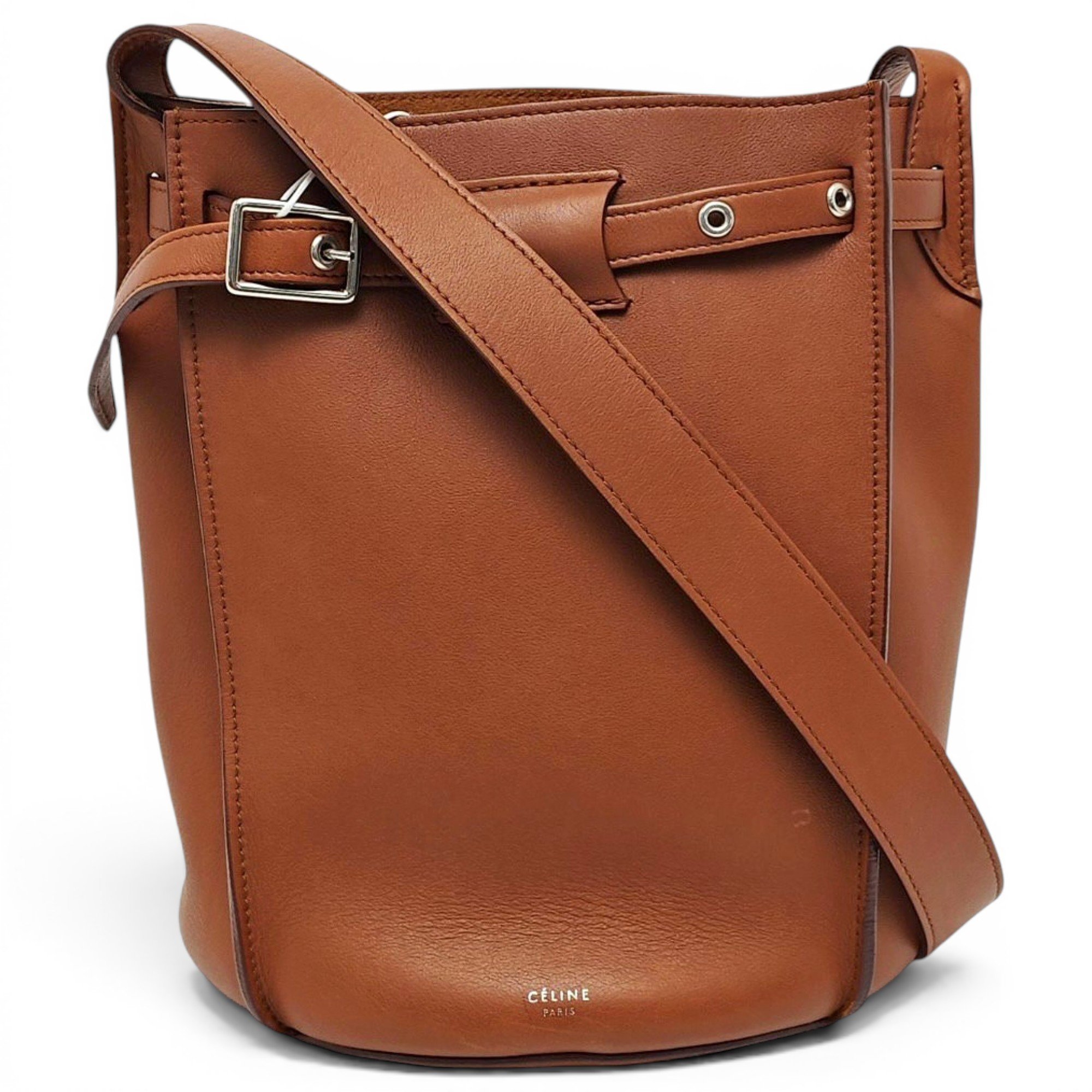 Big Bag leather handbag