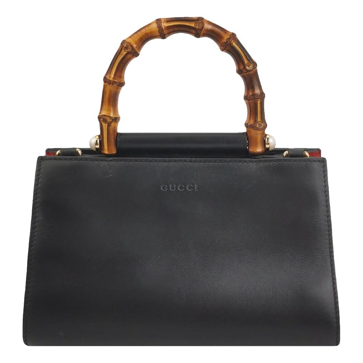 Nymphaea leather handbag