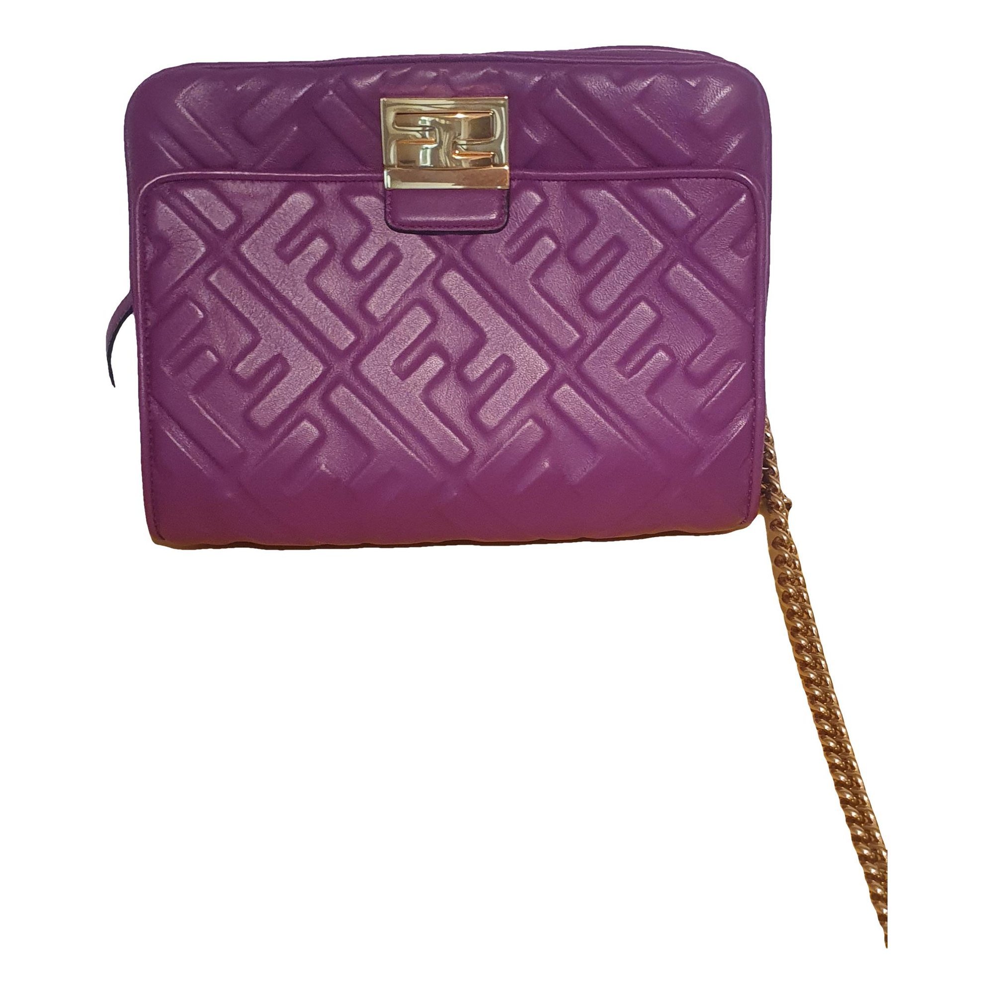 Upside Down leather handbag