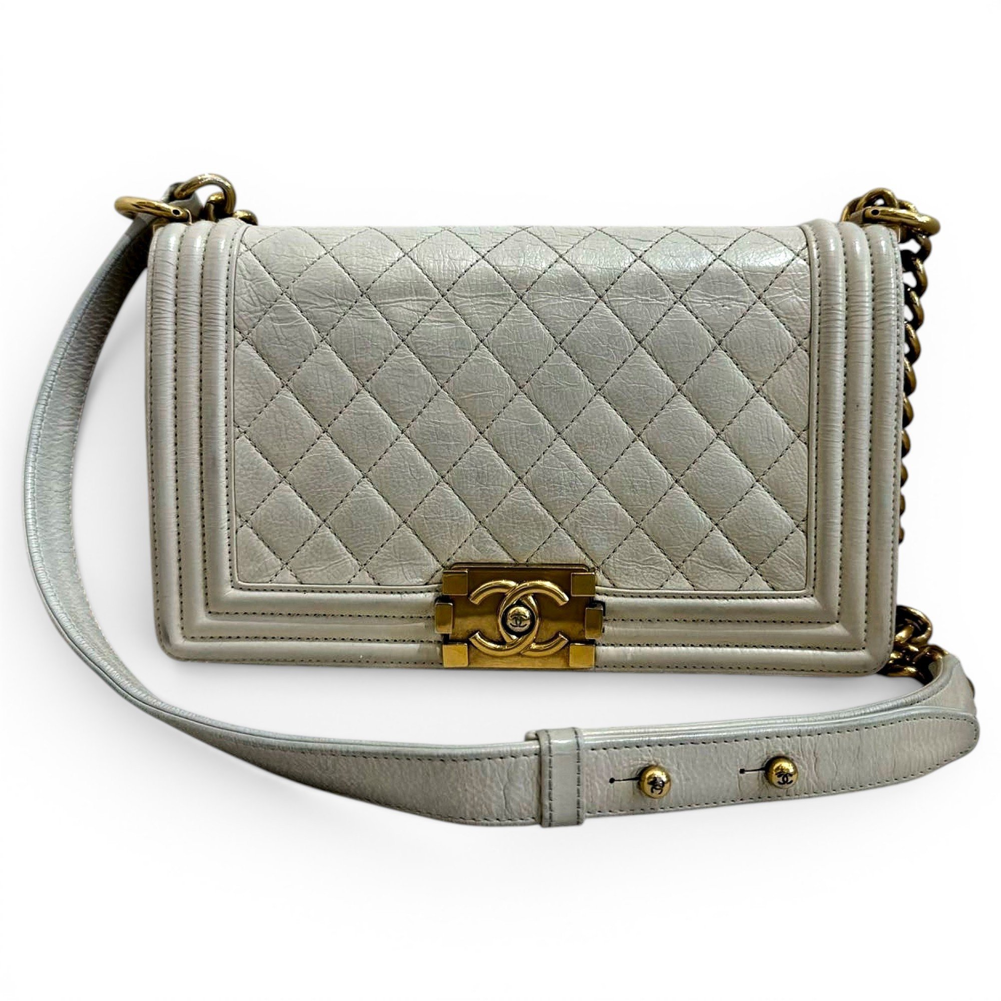 Boy leather handbag