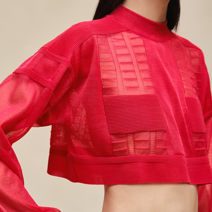 Rouge Amazone Long-sleeve Sweater