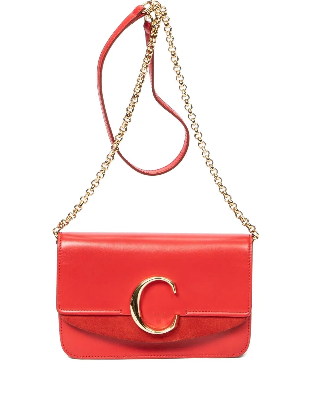 chain-strap shoulder bag