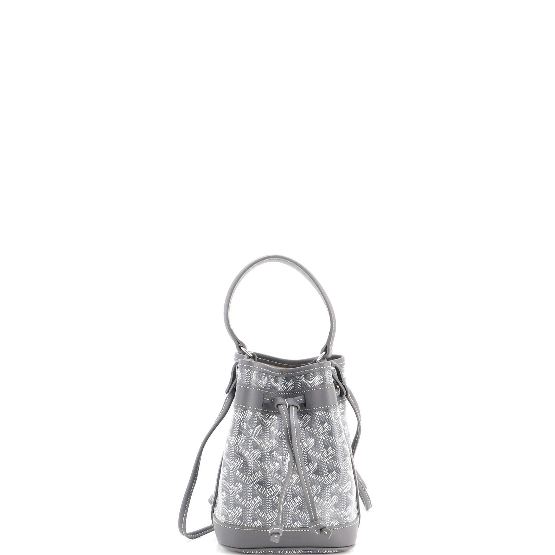 Petit Flot Bucket Bag Coated Canvas Mini