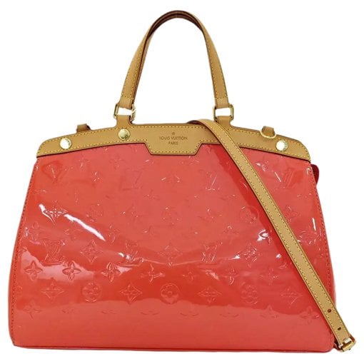 Bréa patent leather handbag