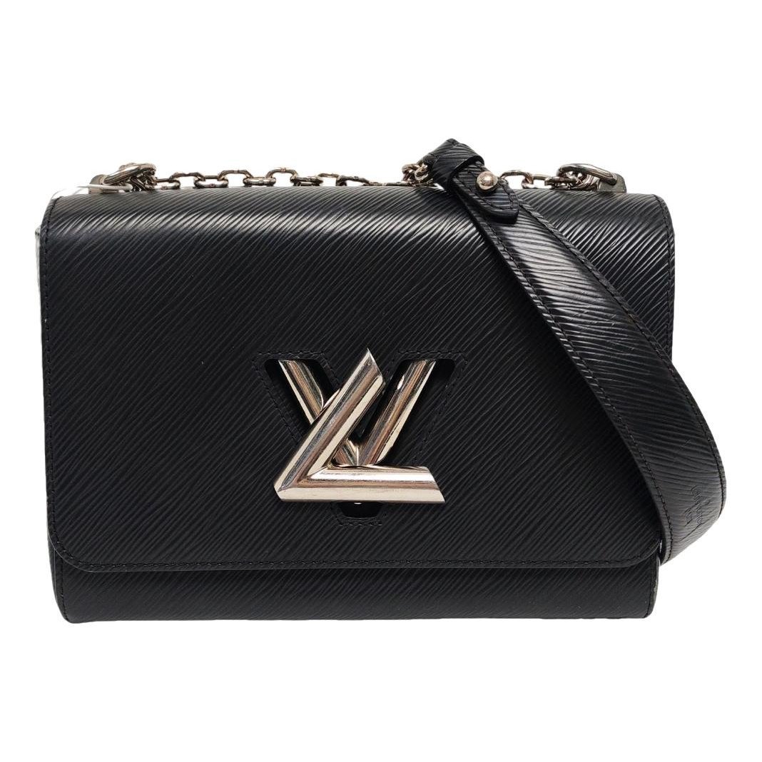 Twist leather crossbody bag