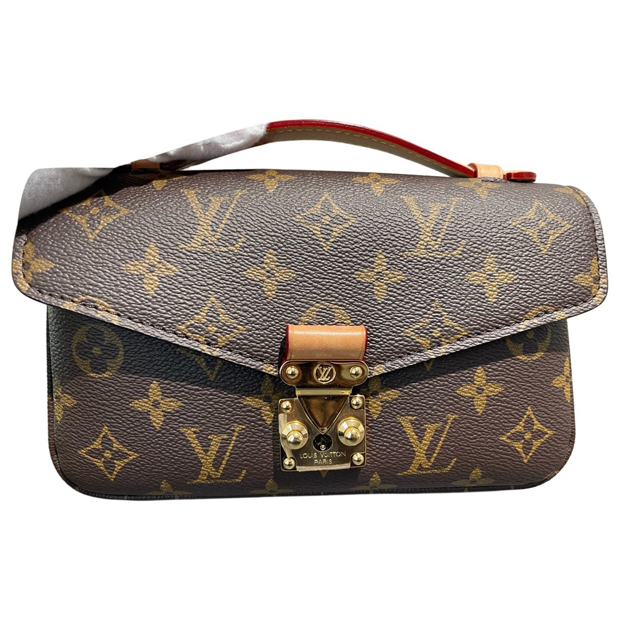 Croisette leather handbag