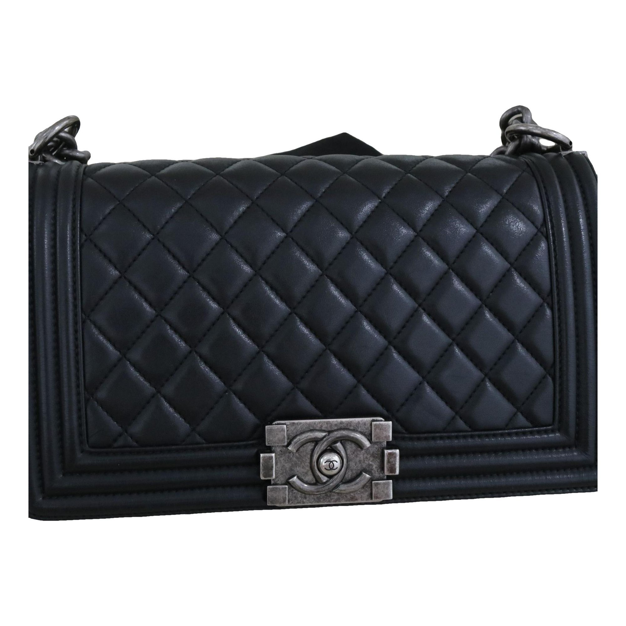 Boy leather crossbody bag