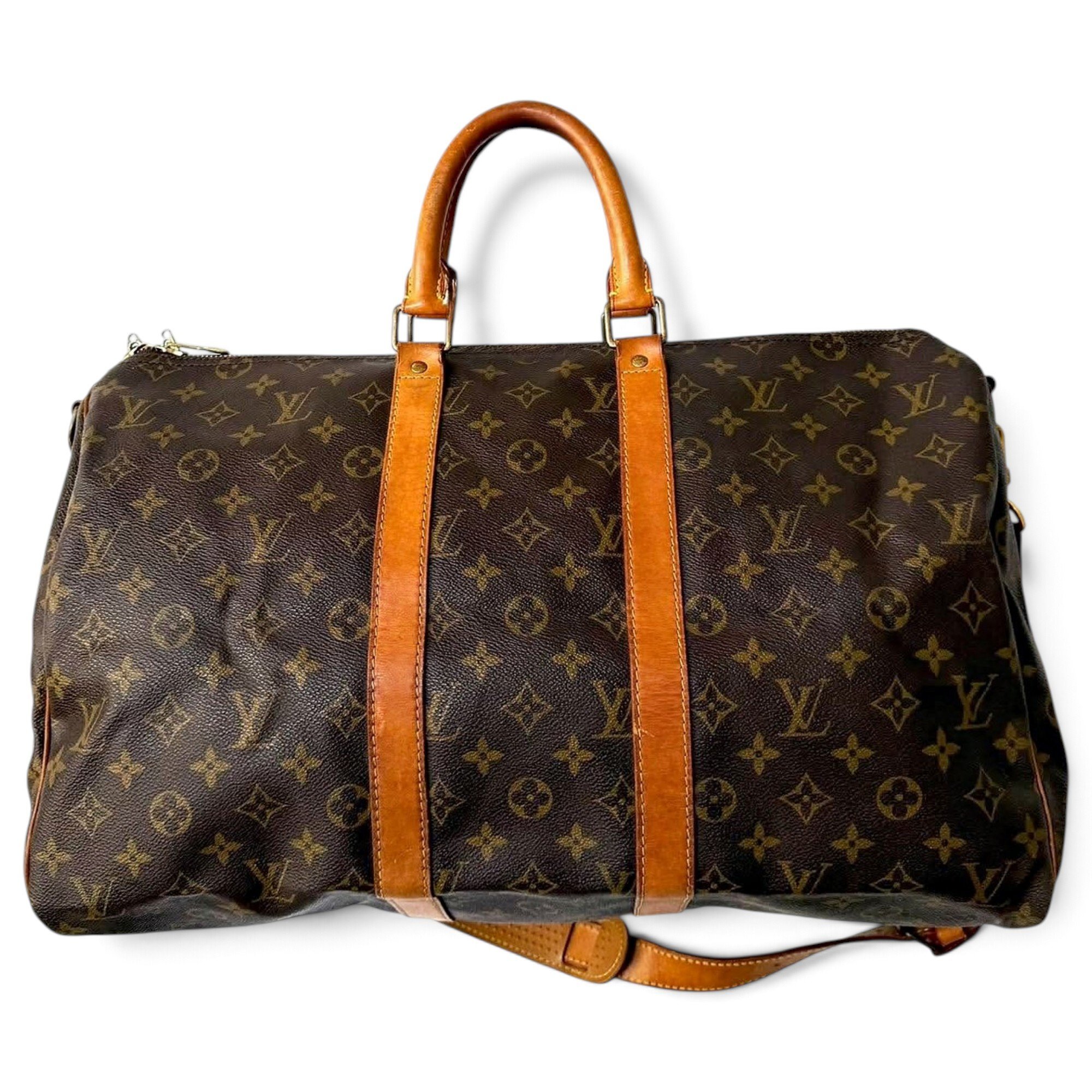 Keepall leather 48h bag