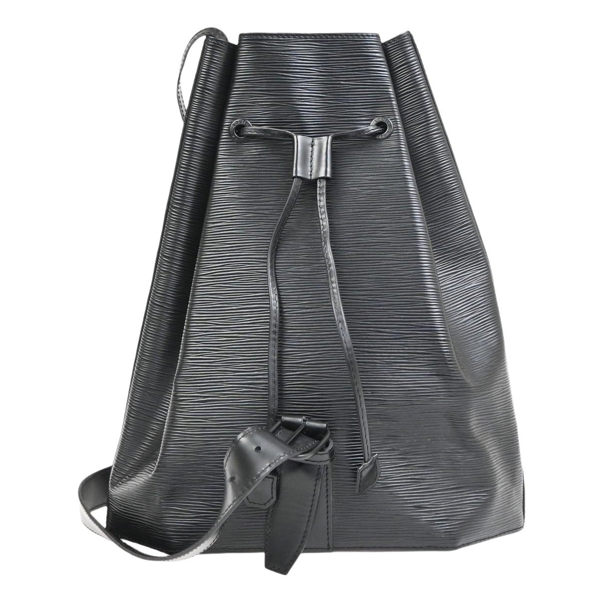 Leather backpack