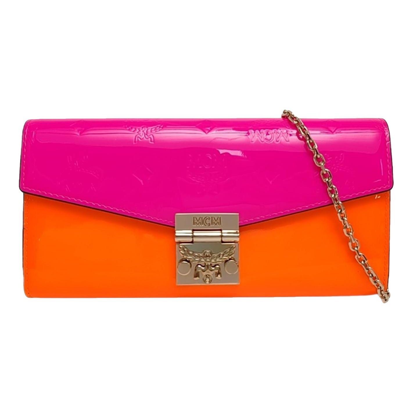 MCM Patricia patent leather handbag