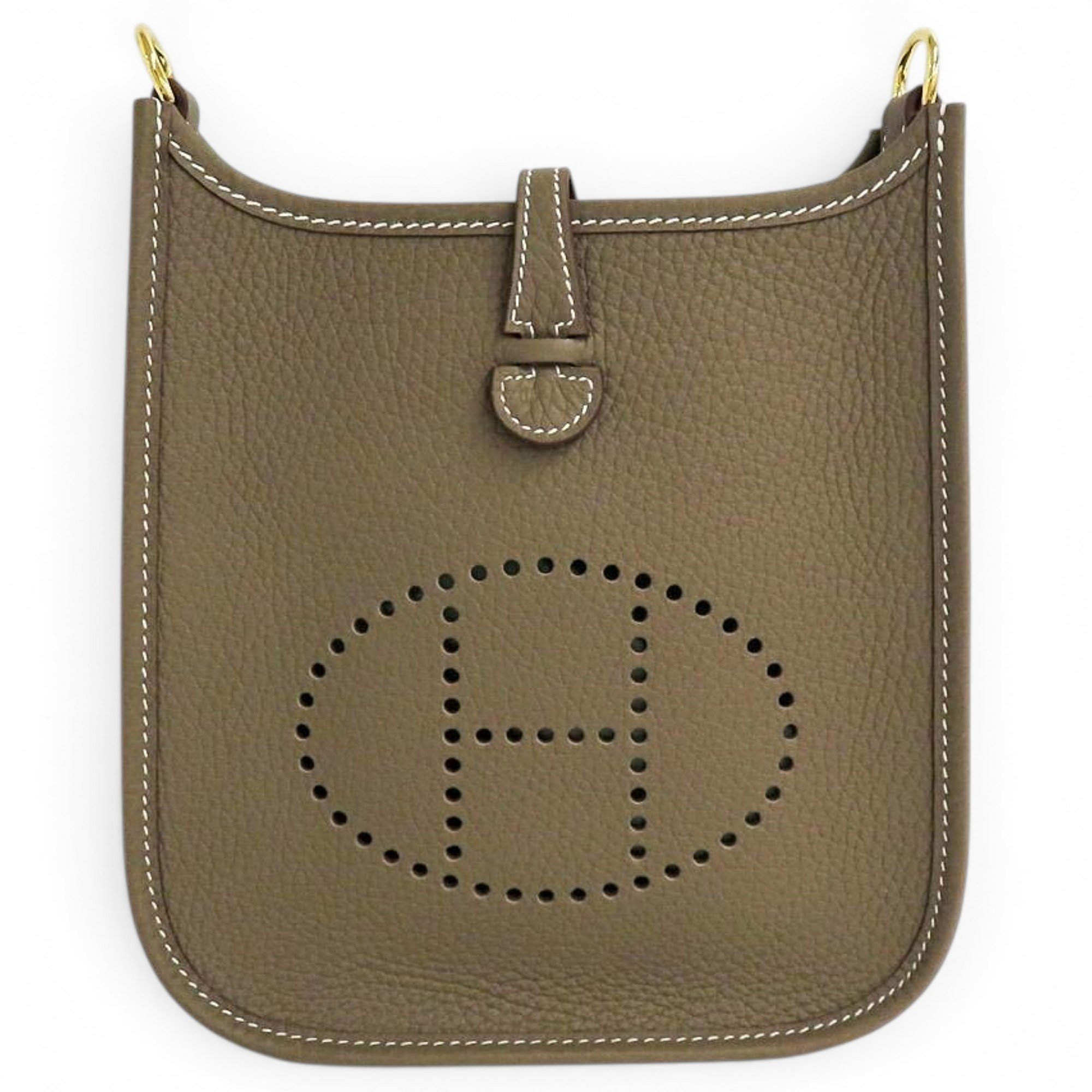 Evelyne leather handbag