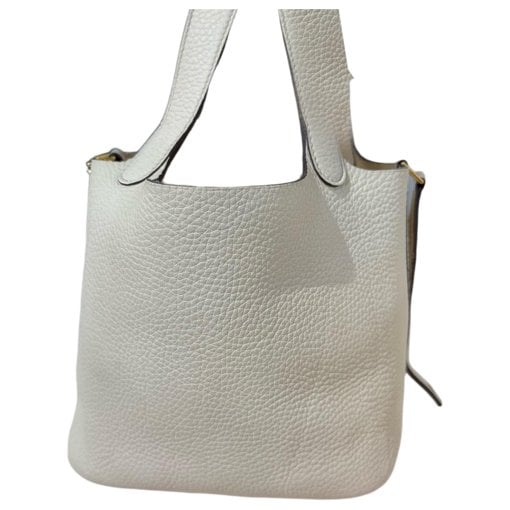 Picotin leather handbag