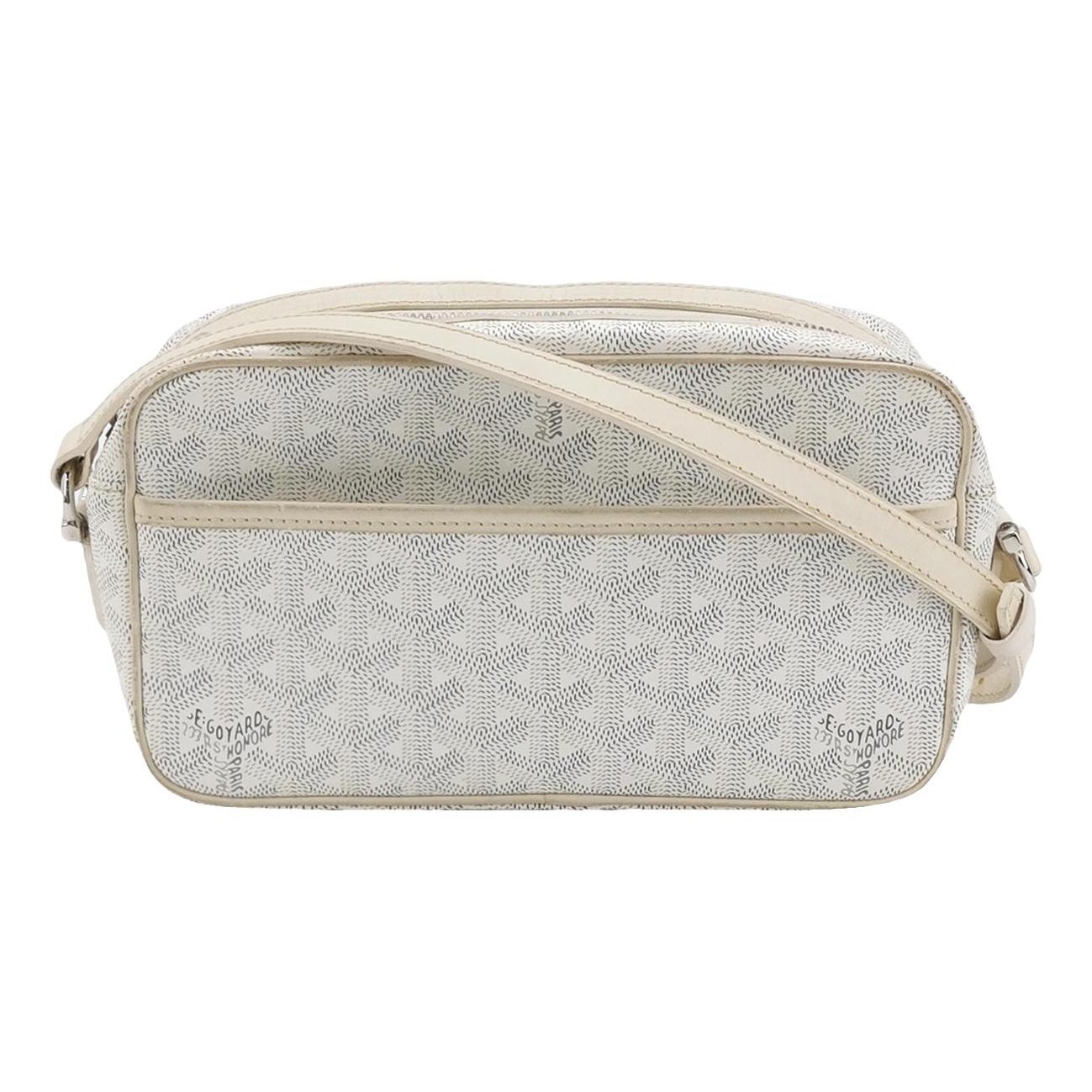 Cap vert leather crossbody bag