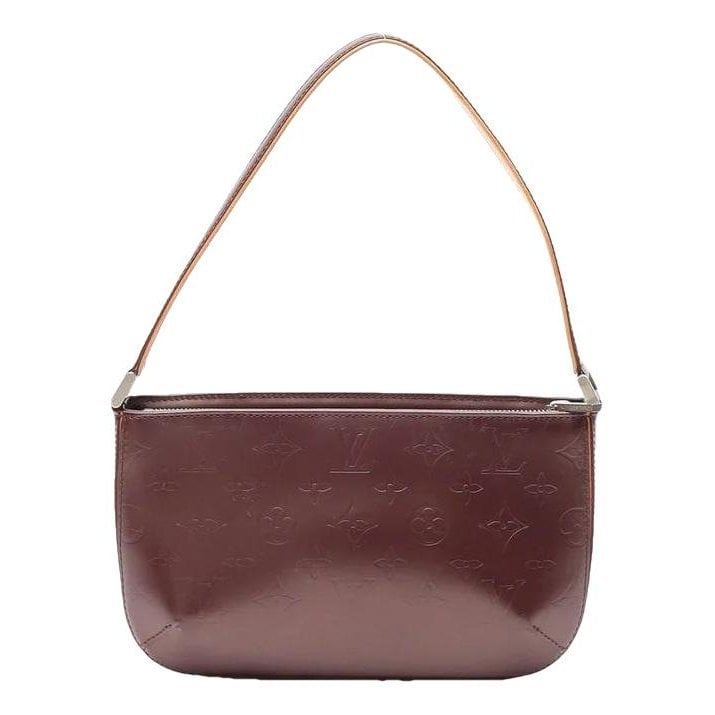 Fowler patent leather handbag