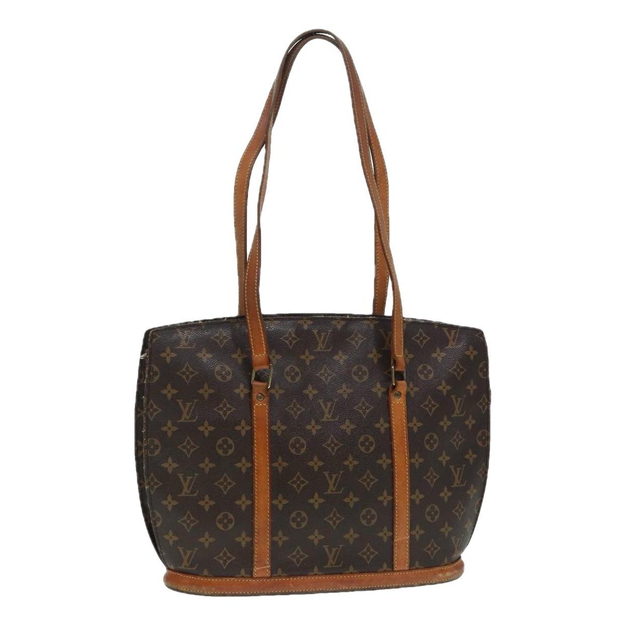 Babylone vintage leather tote