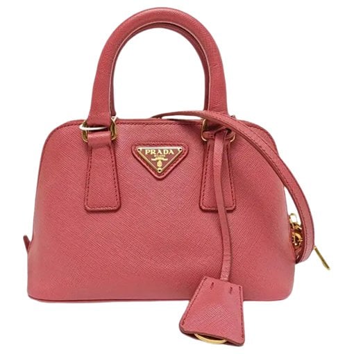 Promenade leather handbag