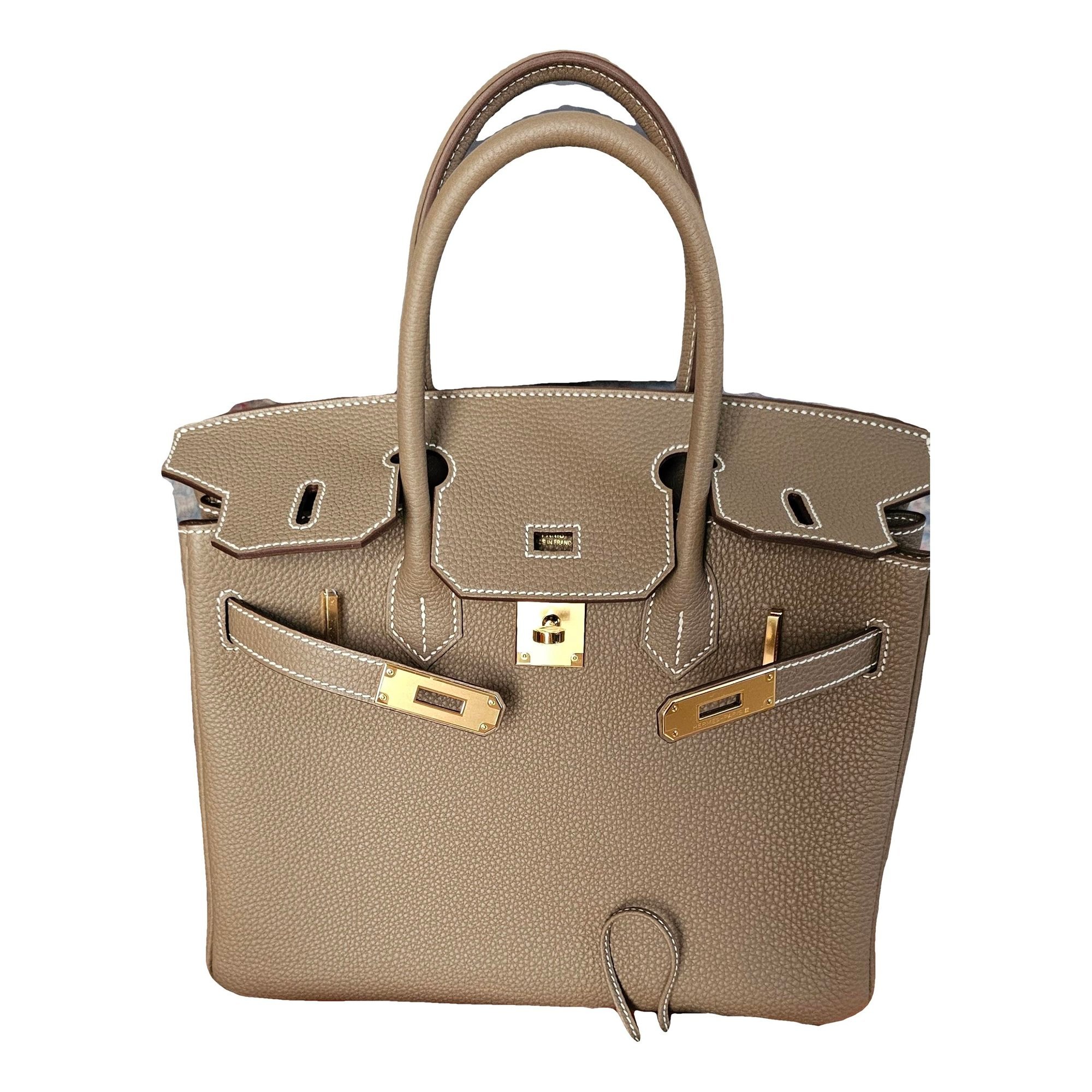 Birkin 30 leather handbag