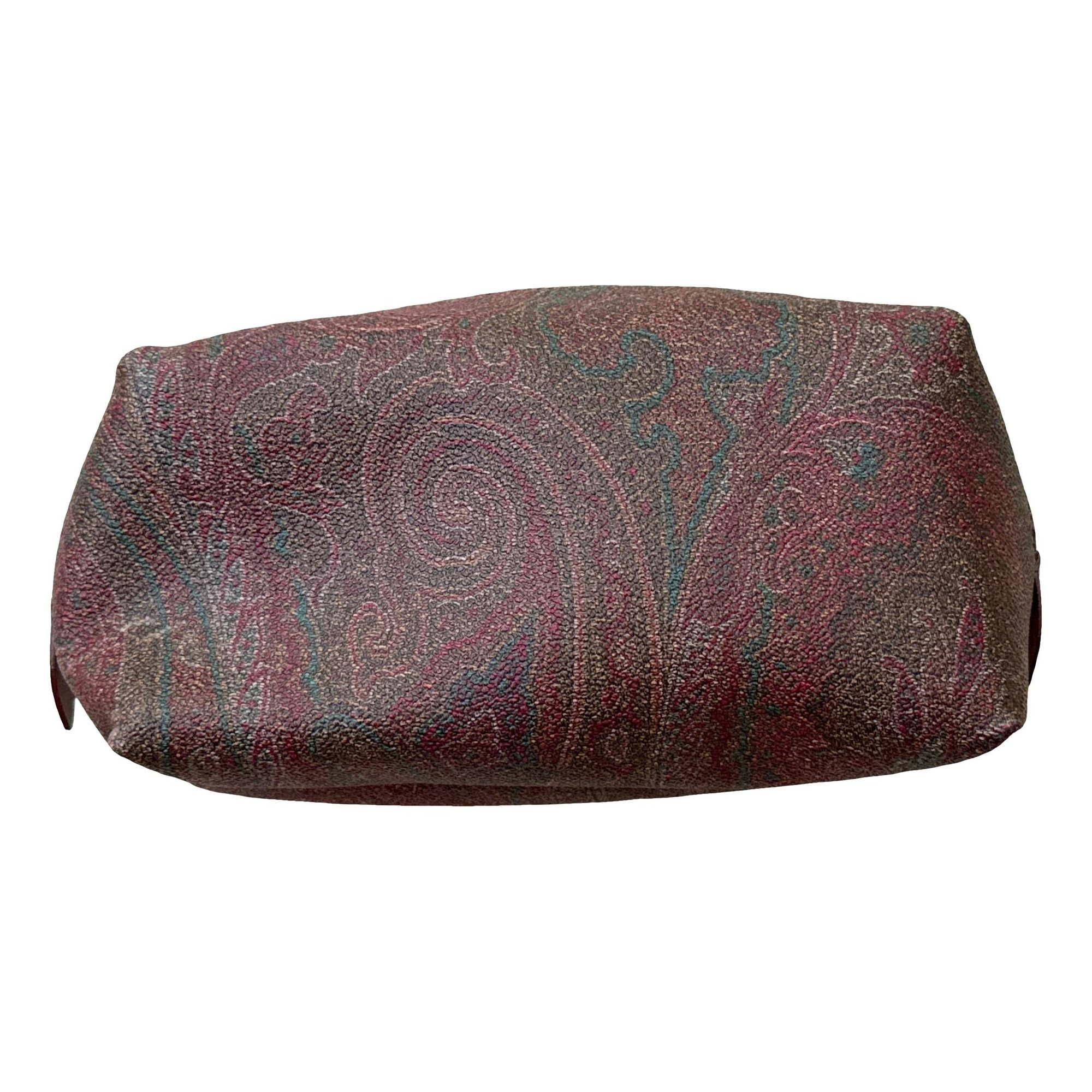 Leather vanity case