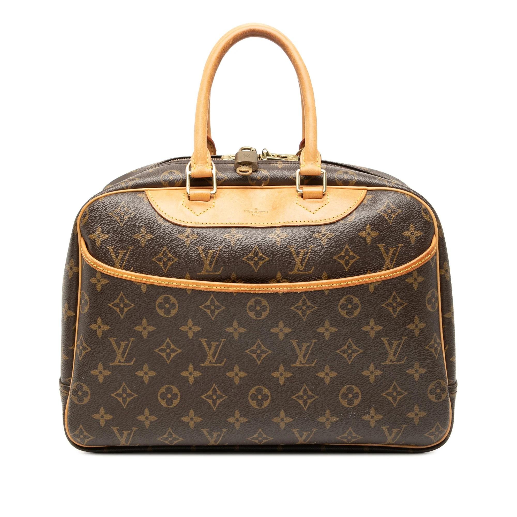 Deauville leather handbag