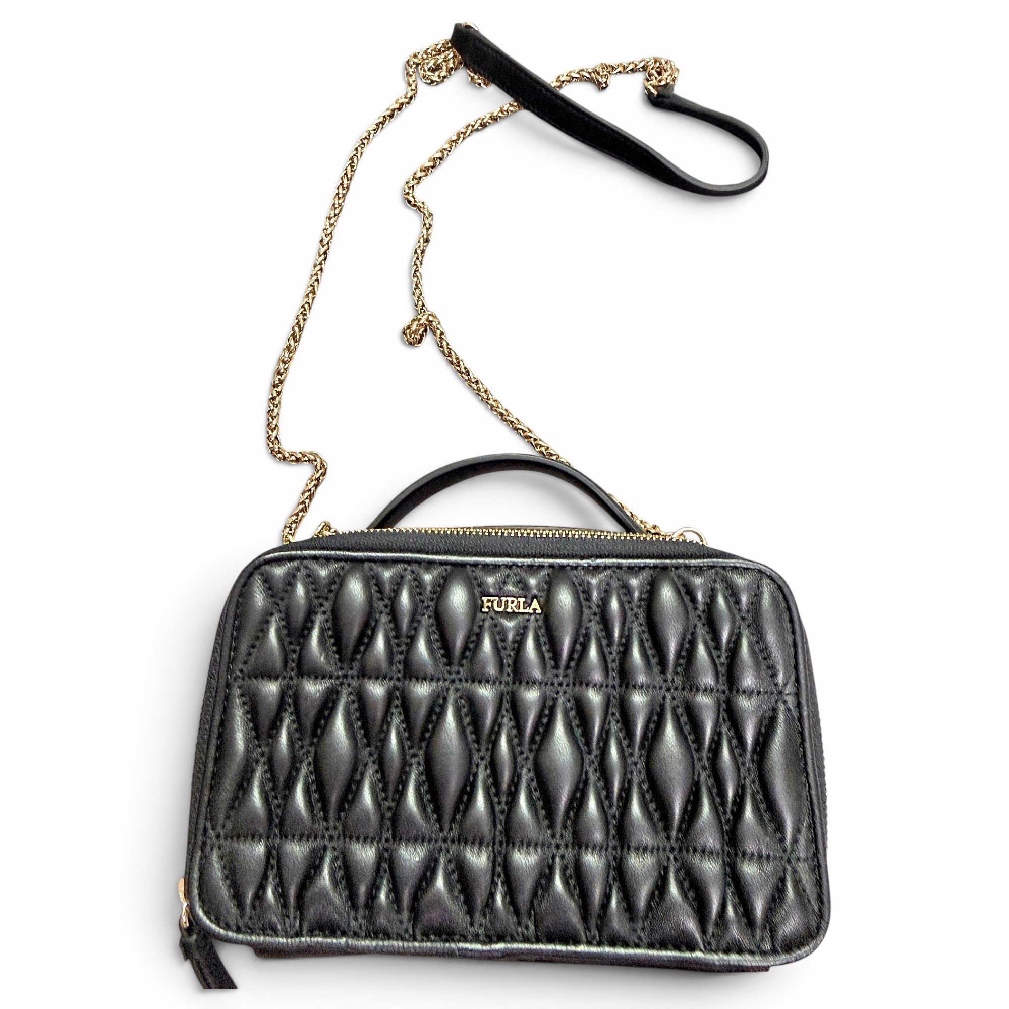 Leather crossbody bag