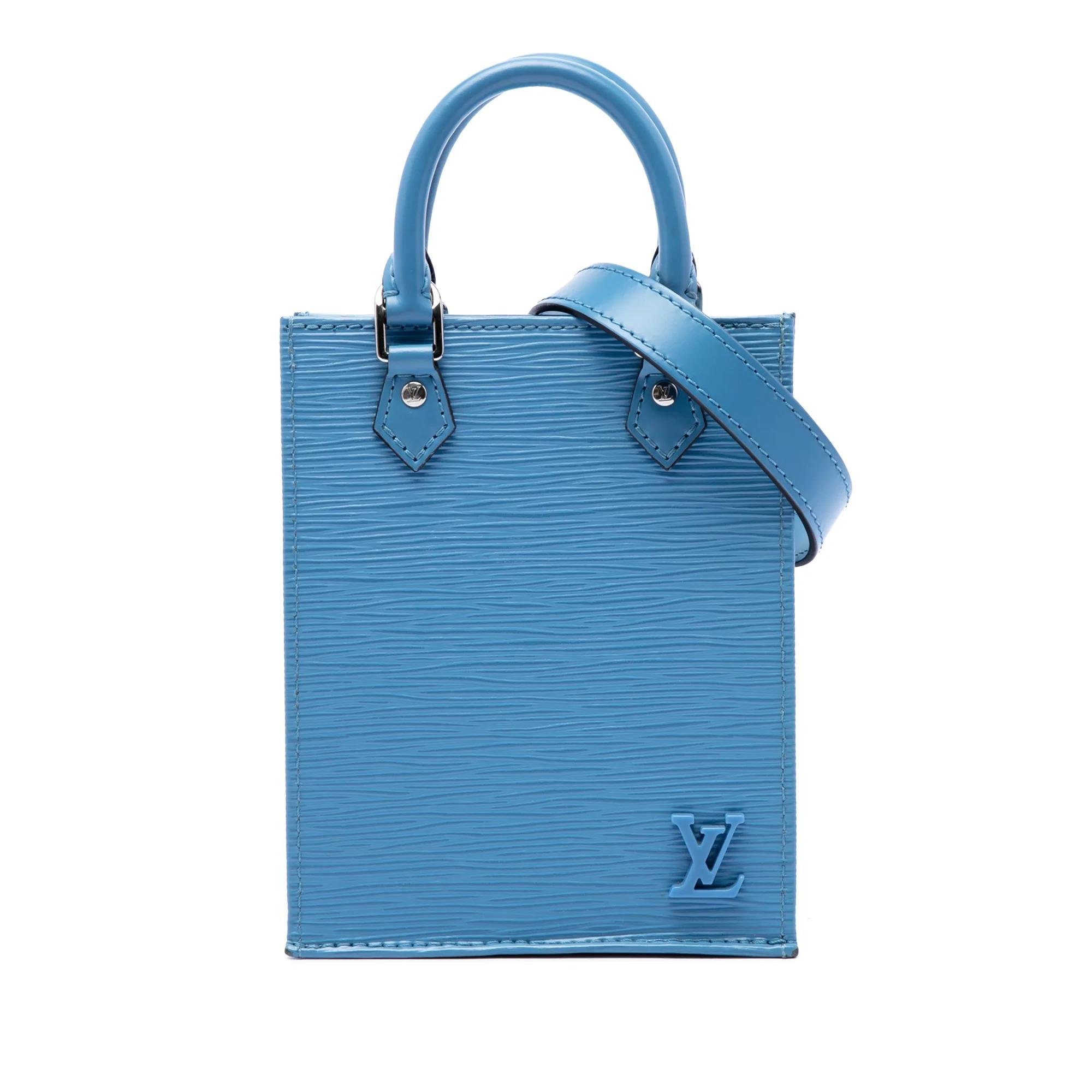 Plat leather satchel