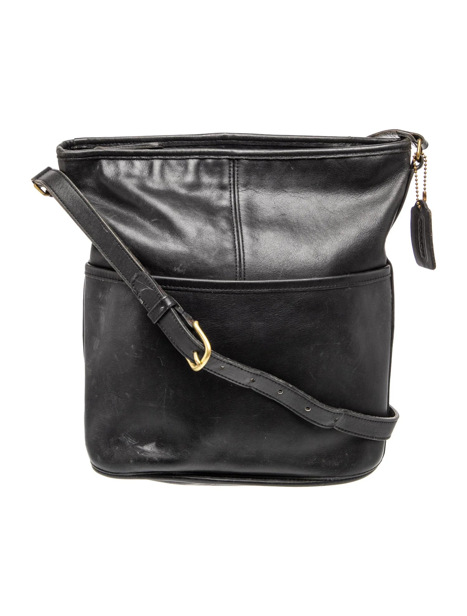 Leather Bucket Bag