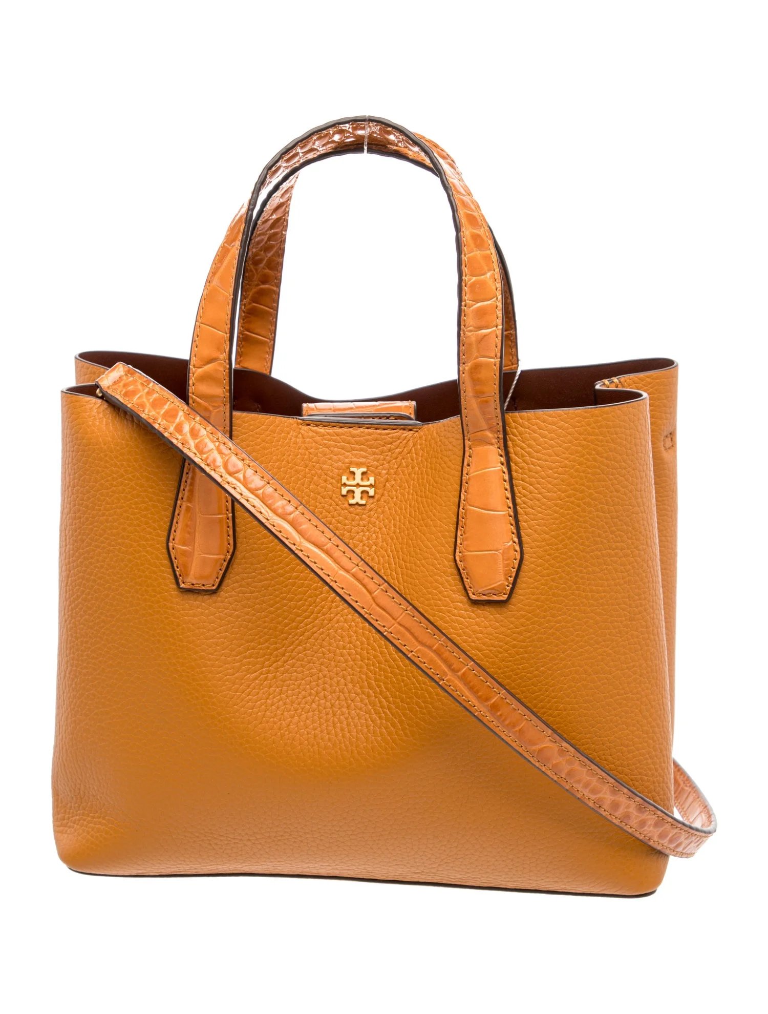 Leather Top Handle Bag