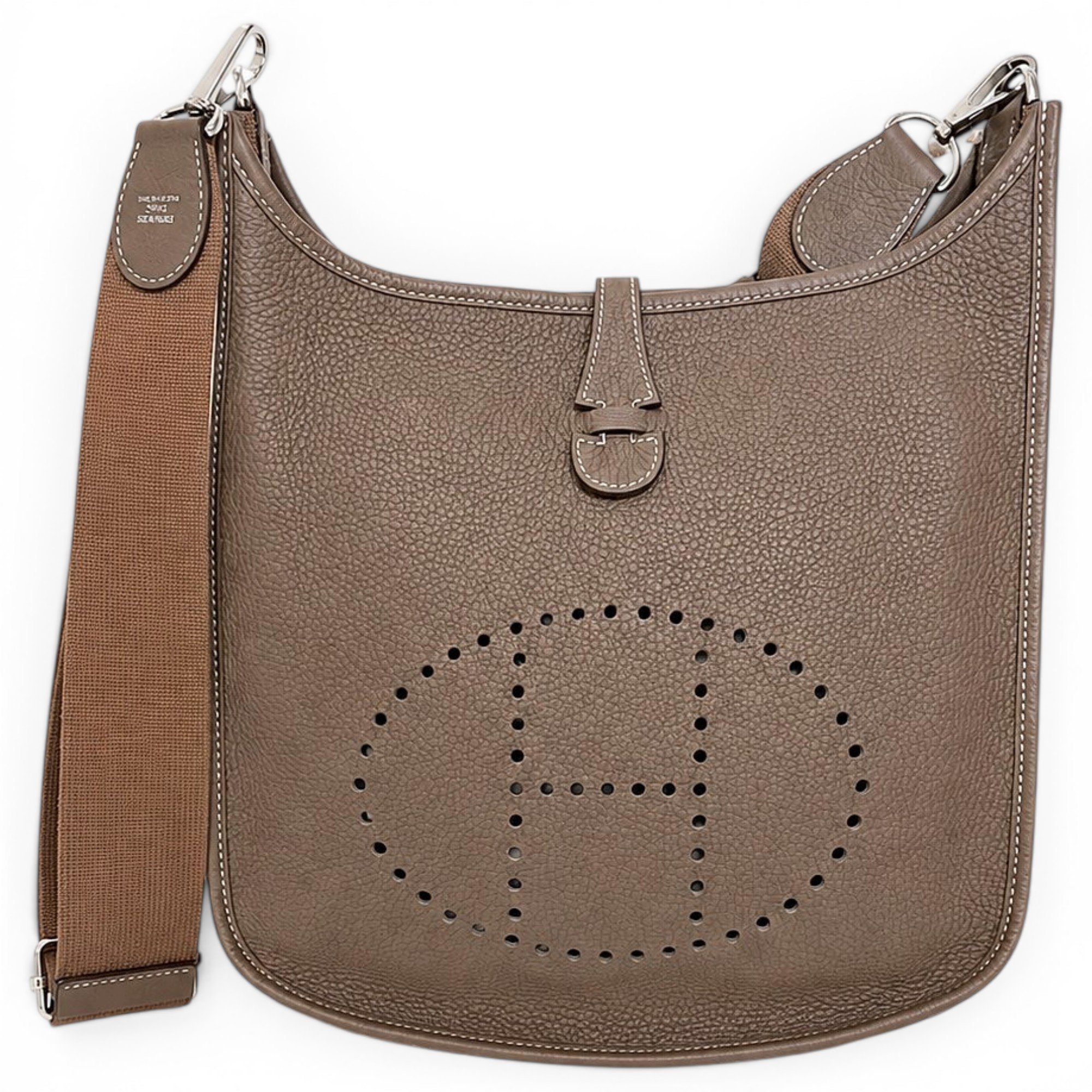 Evelyne leather crossbody bag
