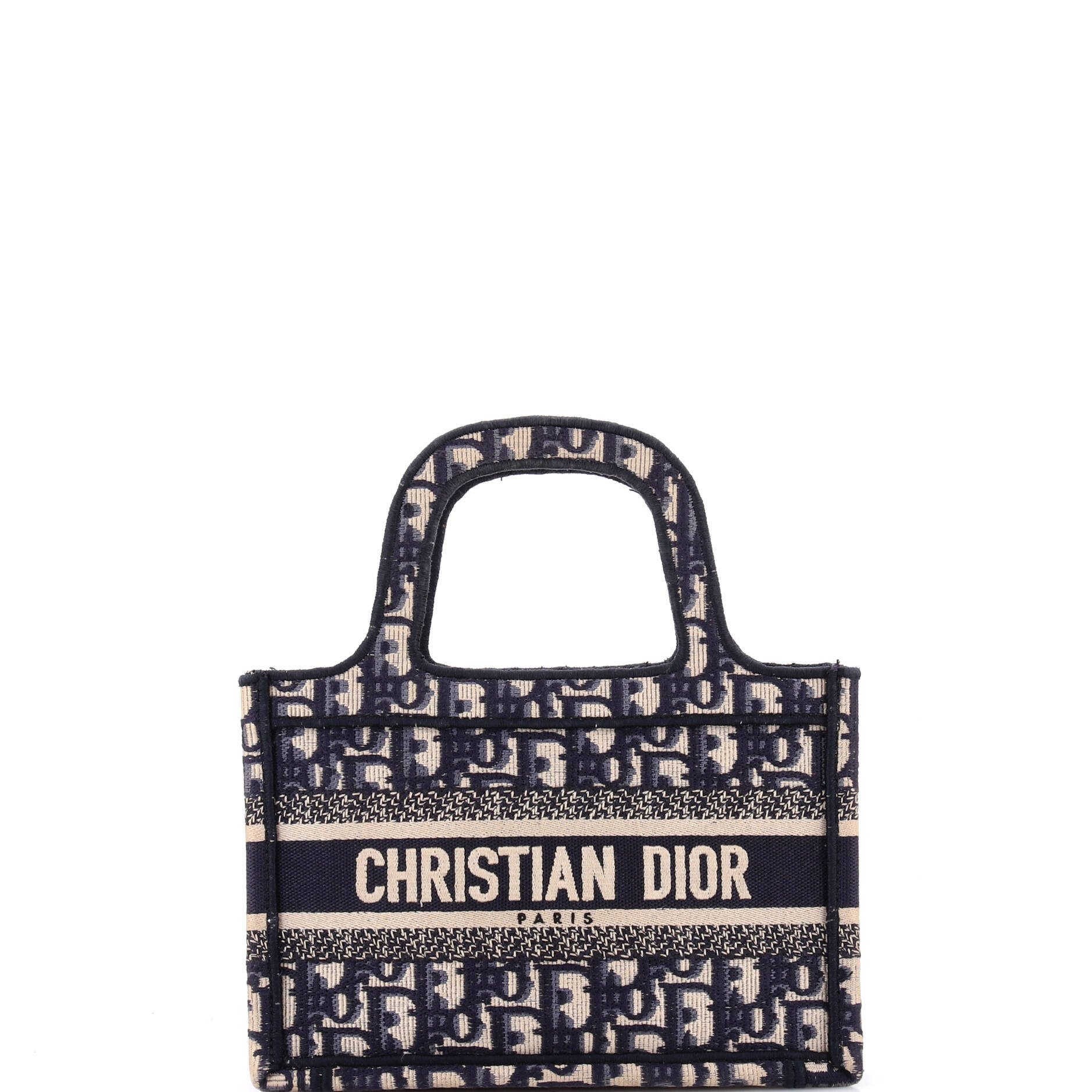 Dior Book Tote Oblique Canvas Mini
