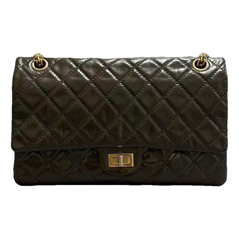 2.55 patent leather handbag