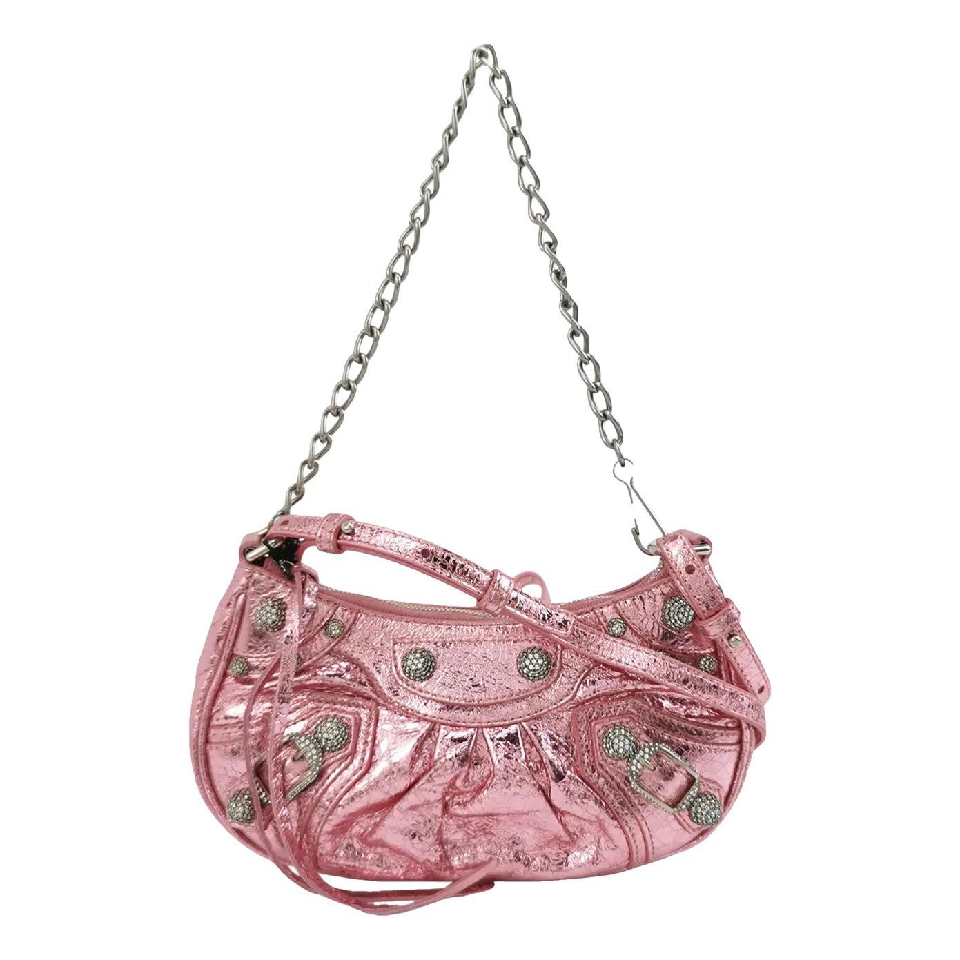 Le Cagole leather crossbody bag