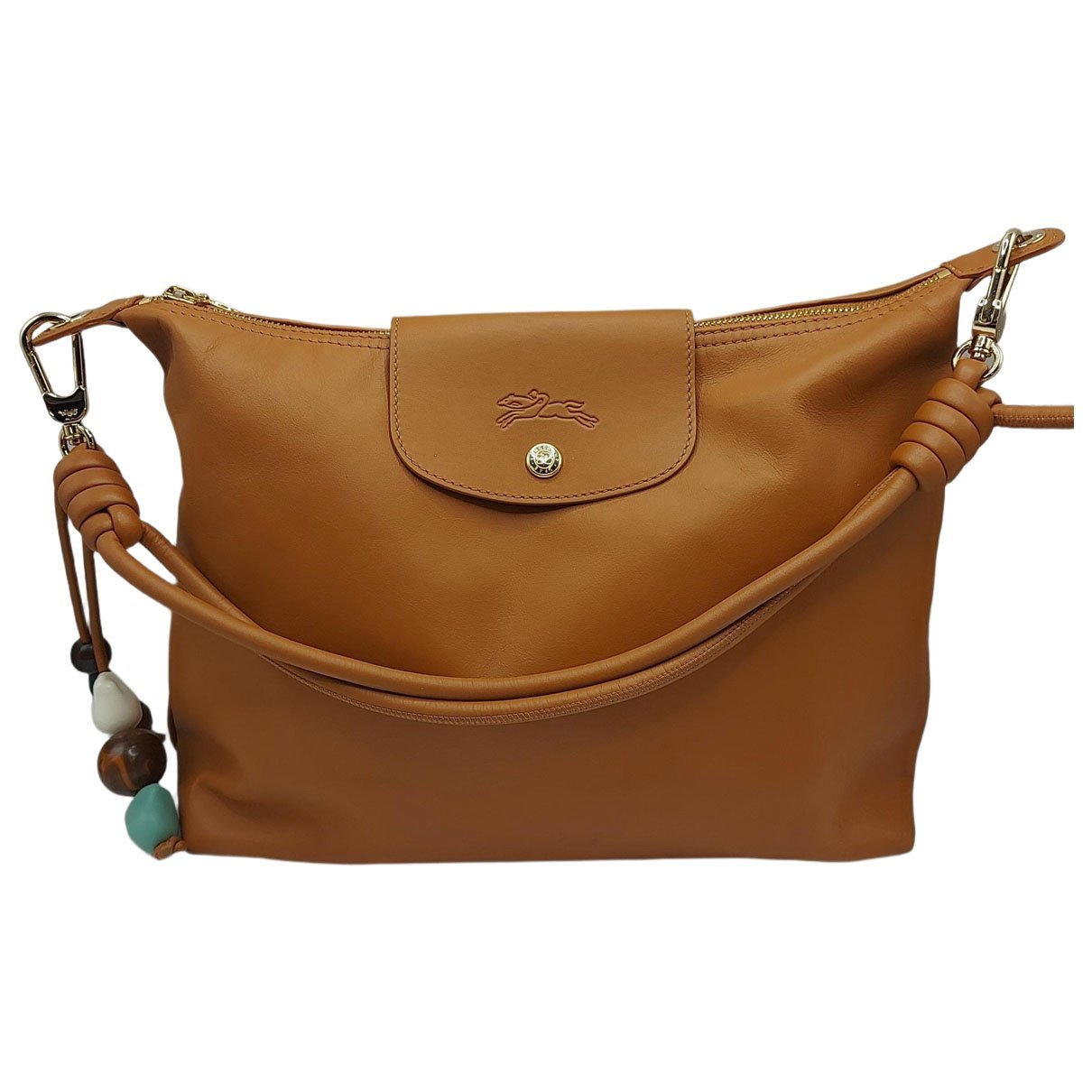 Pliage leather handbag