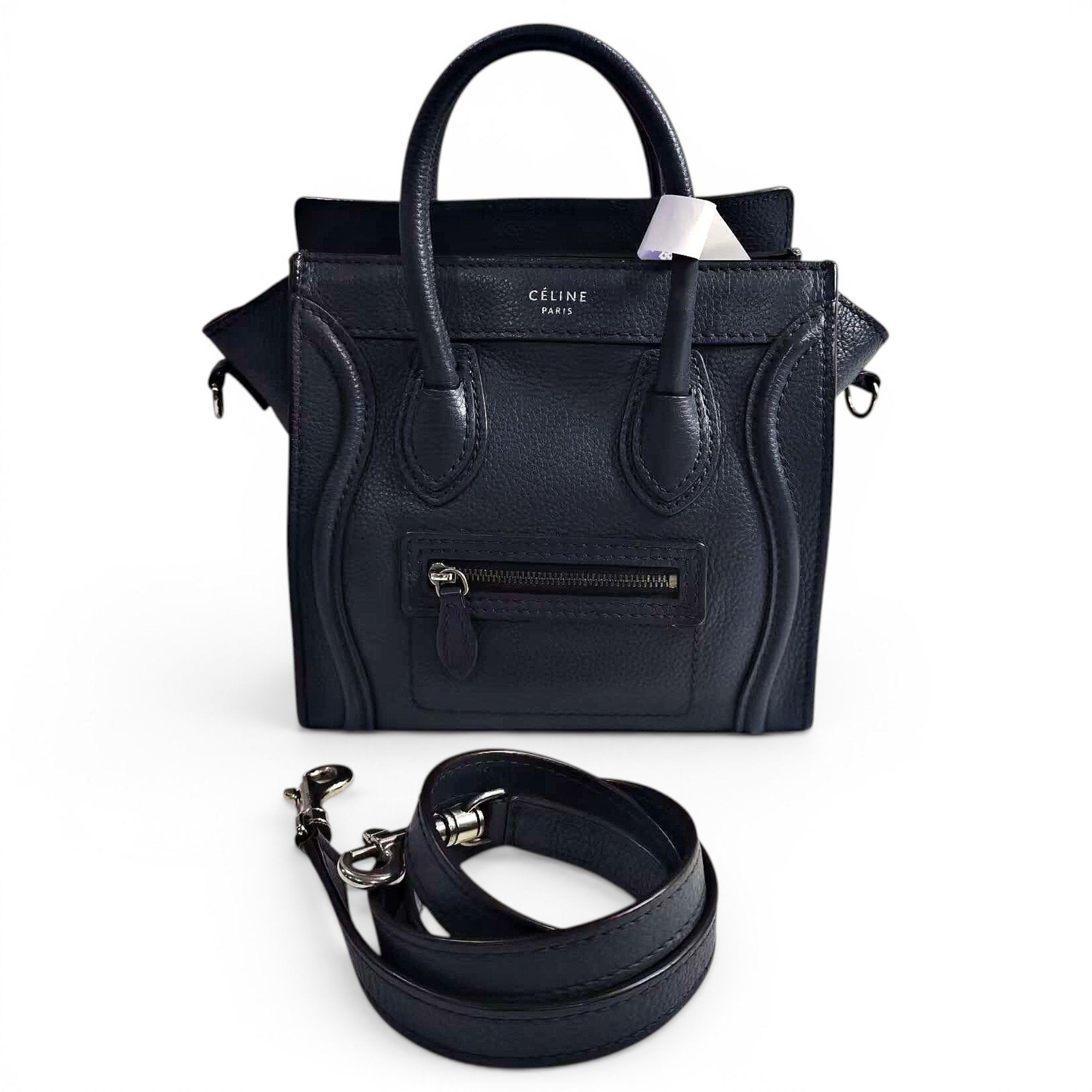 Nano Luggage leather handbag