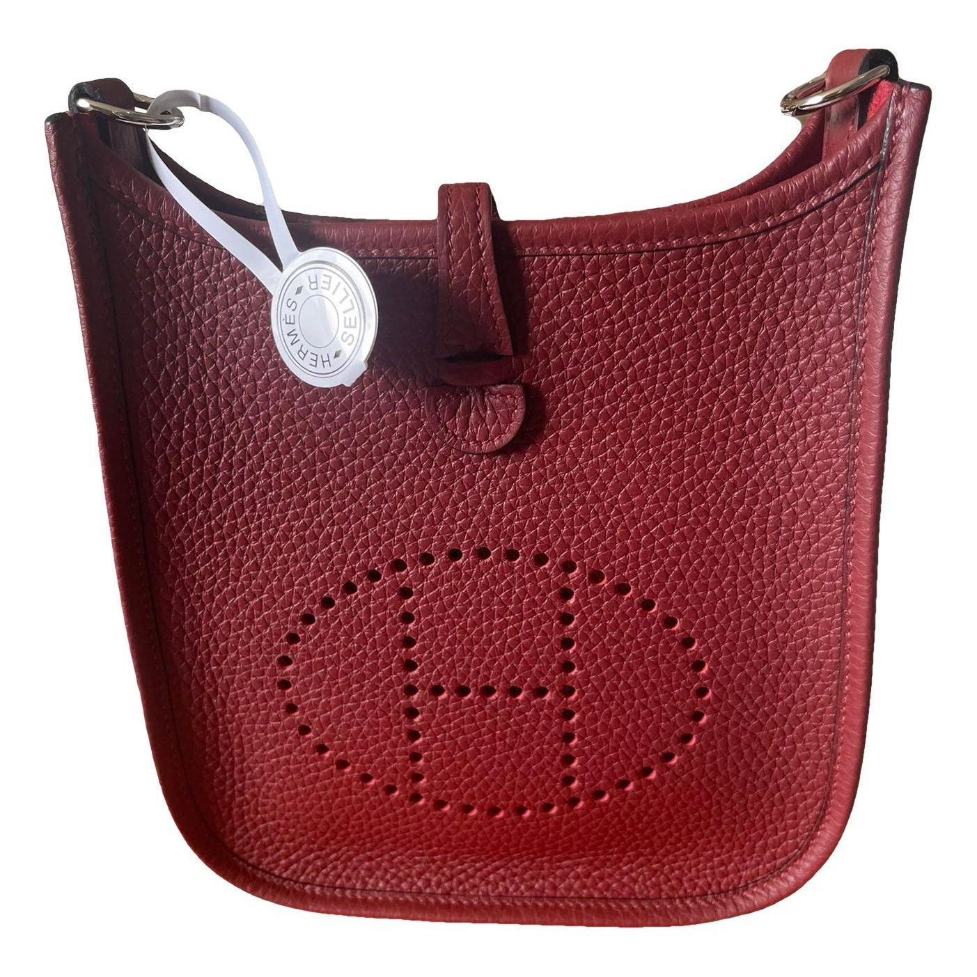 Mini Evelyne leather crossbody bag