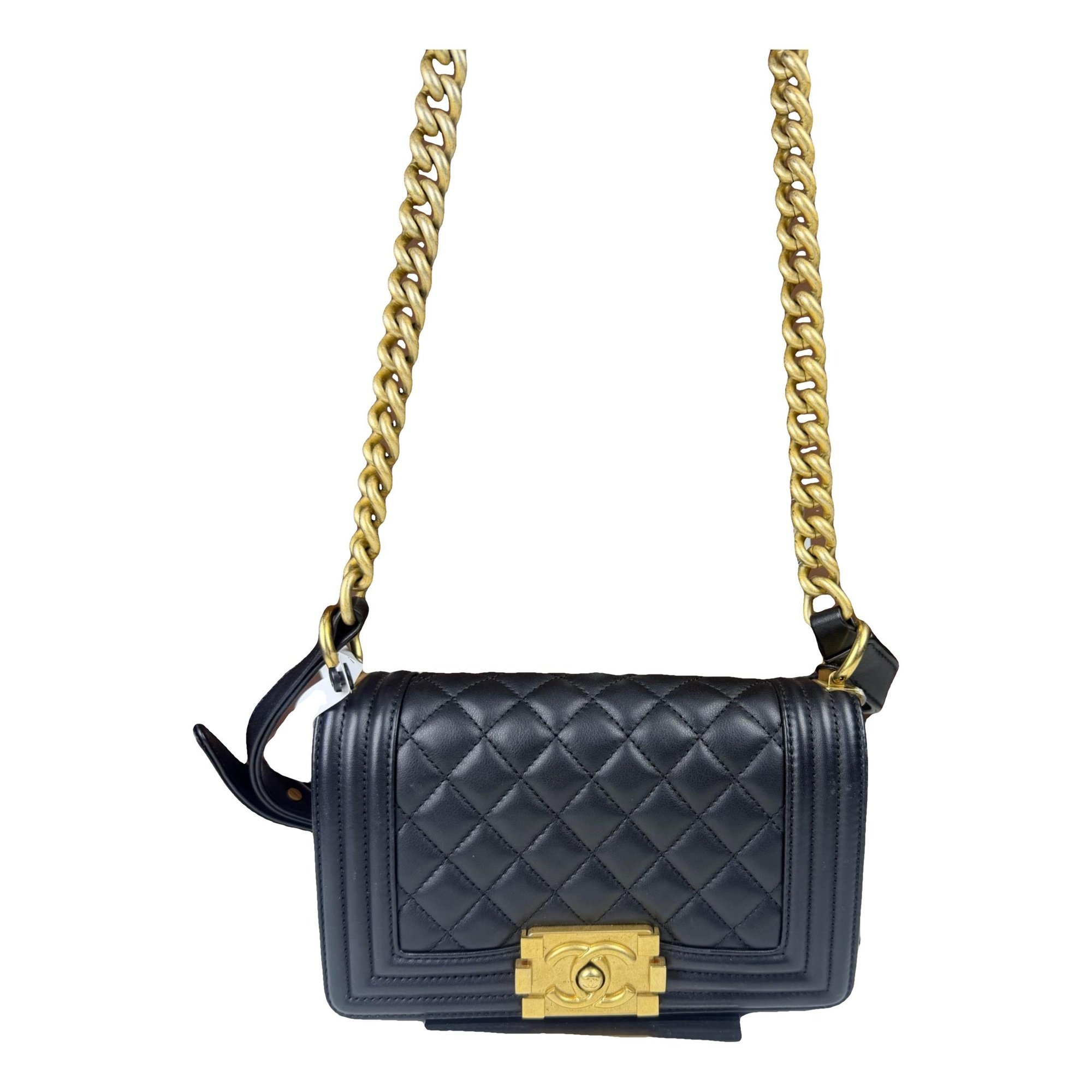 Boy leather crossbody bag