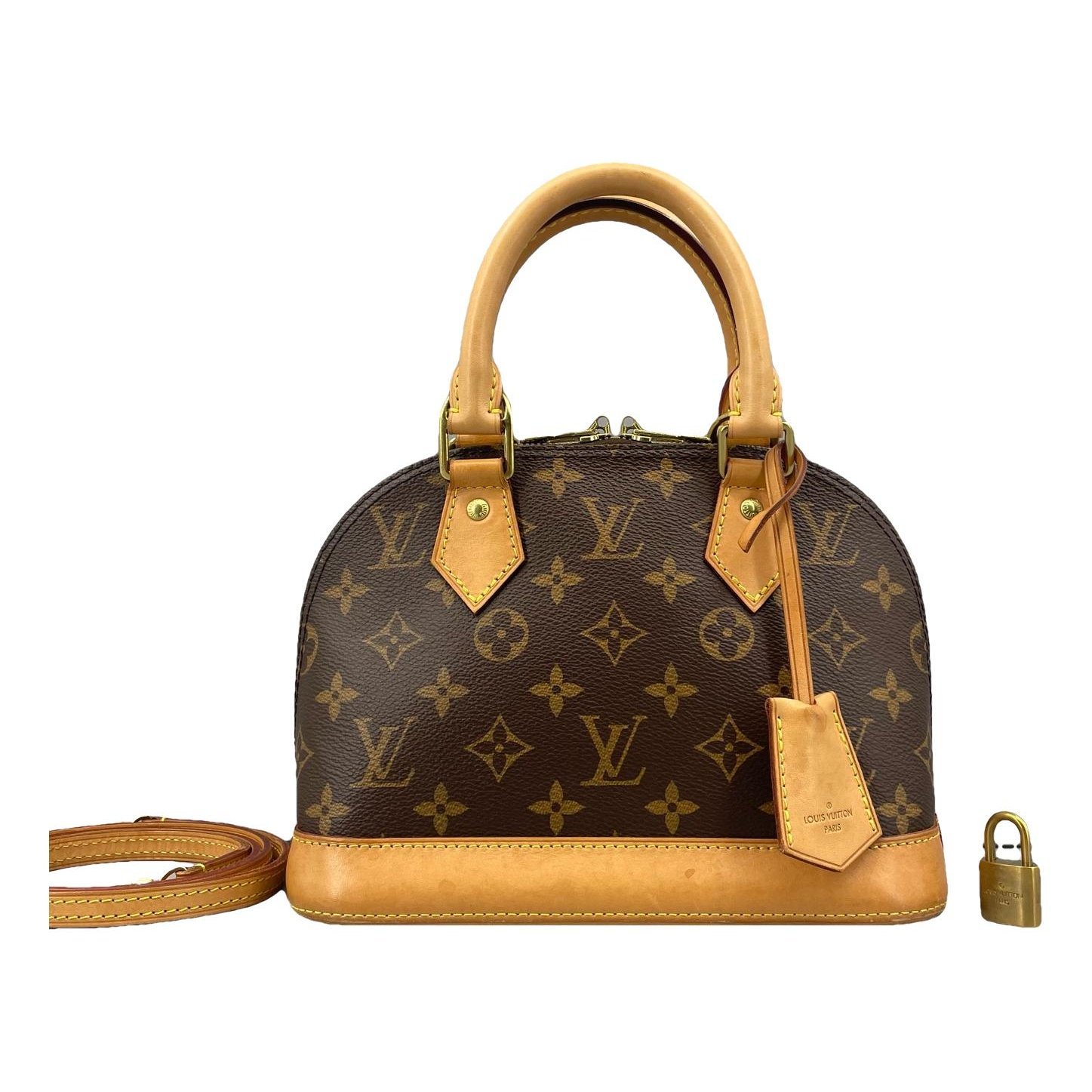 Alma BB leather handbag