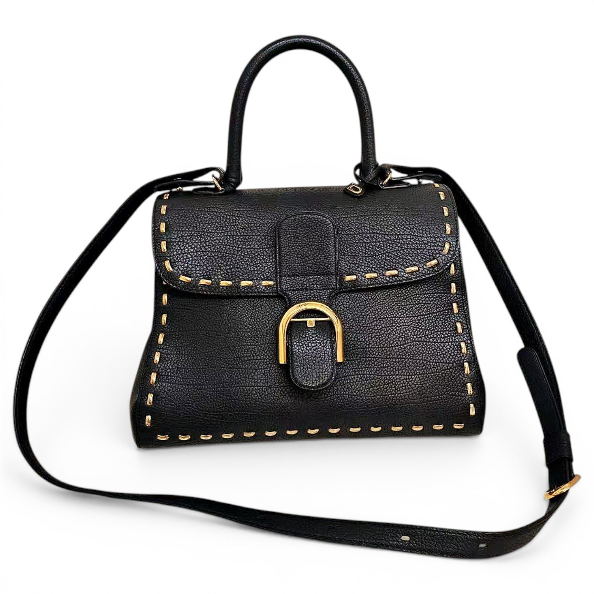Brillant leather handbag