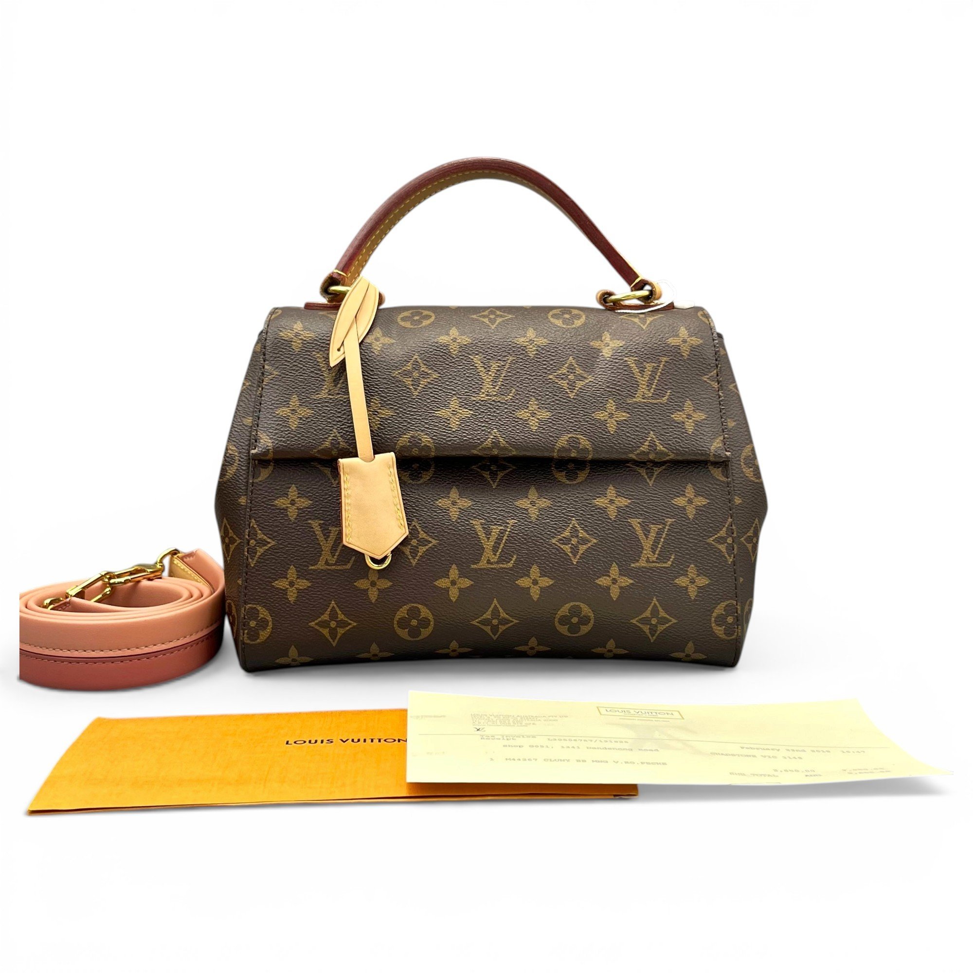Leather handbag