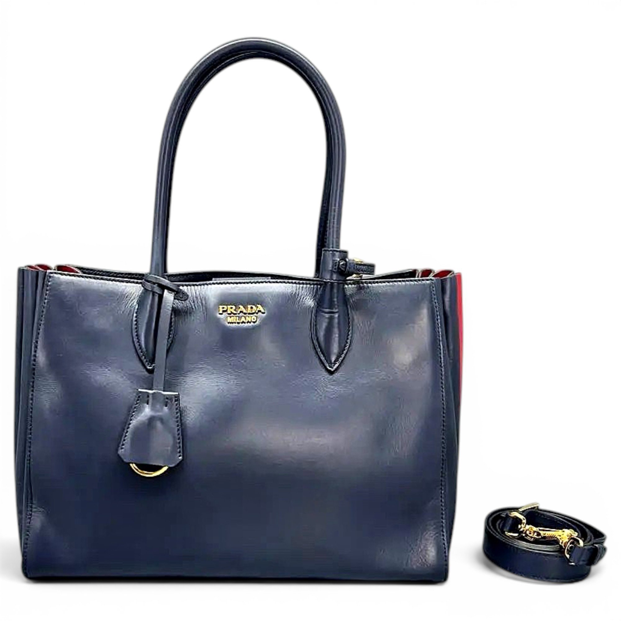 Leather crossbody bag