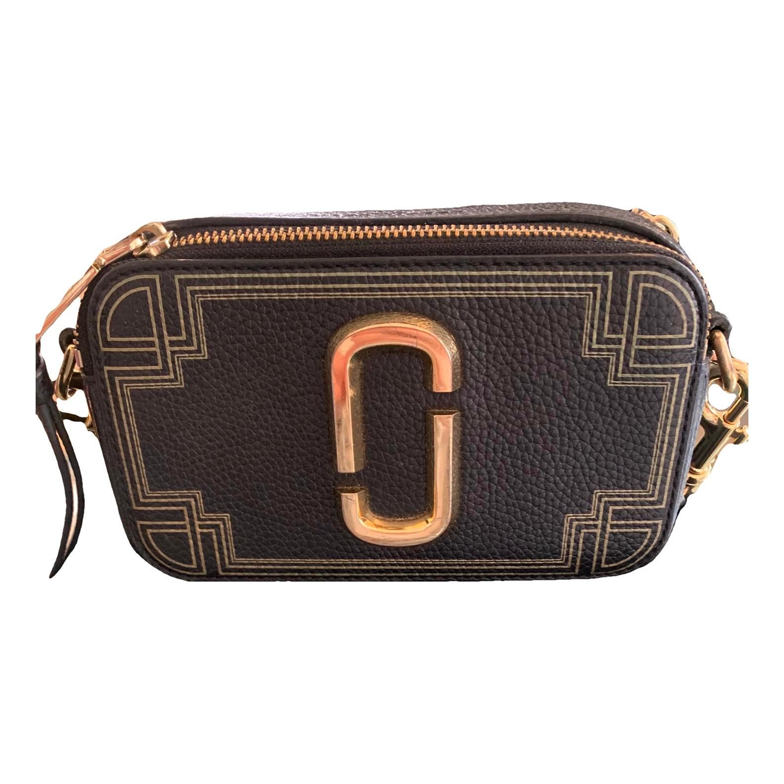 Marc Jacobs Snapshot leather clutch bag